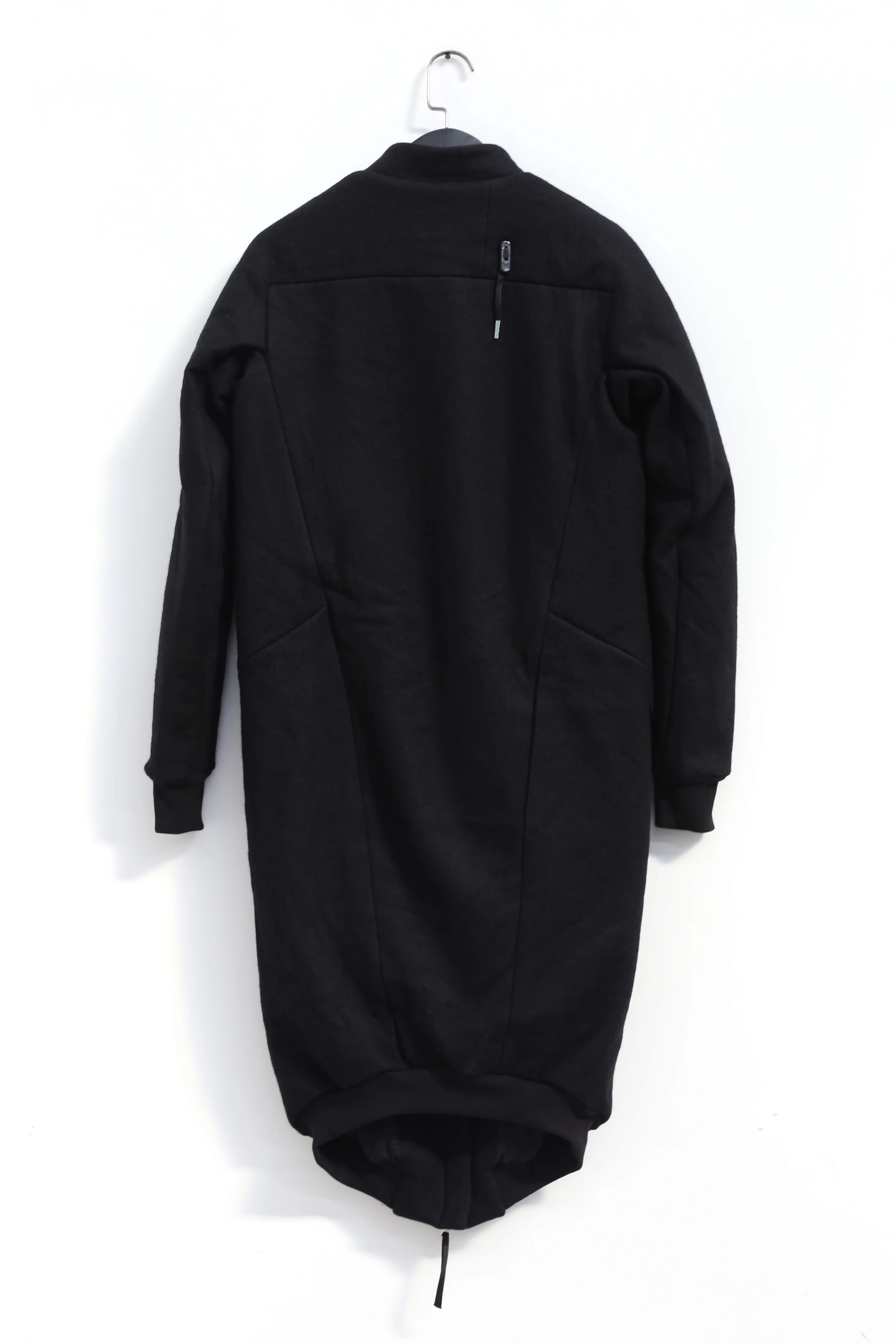 BORIS BIDJAN SABERI Black Mid-Long Jacket WJ33 LONG F0508M - Image 10