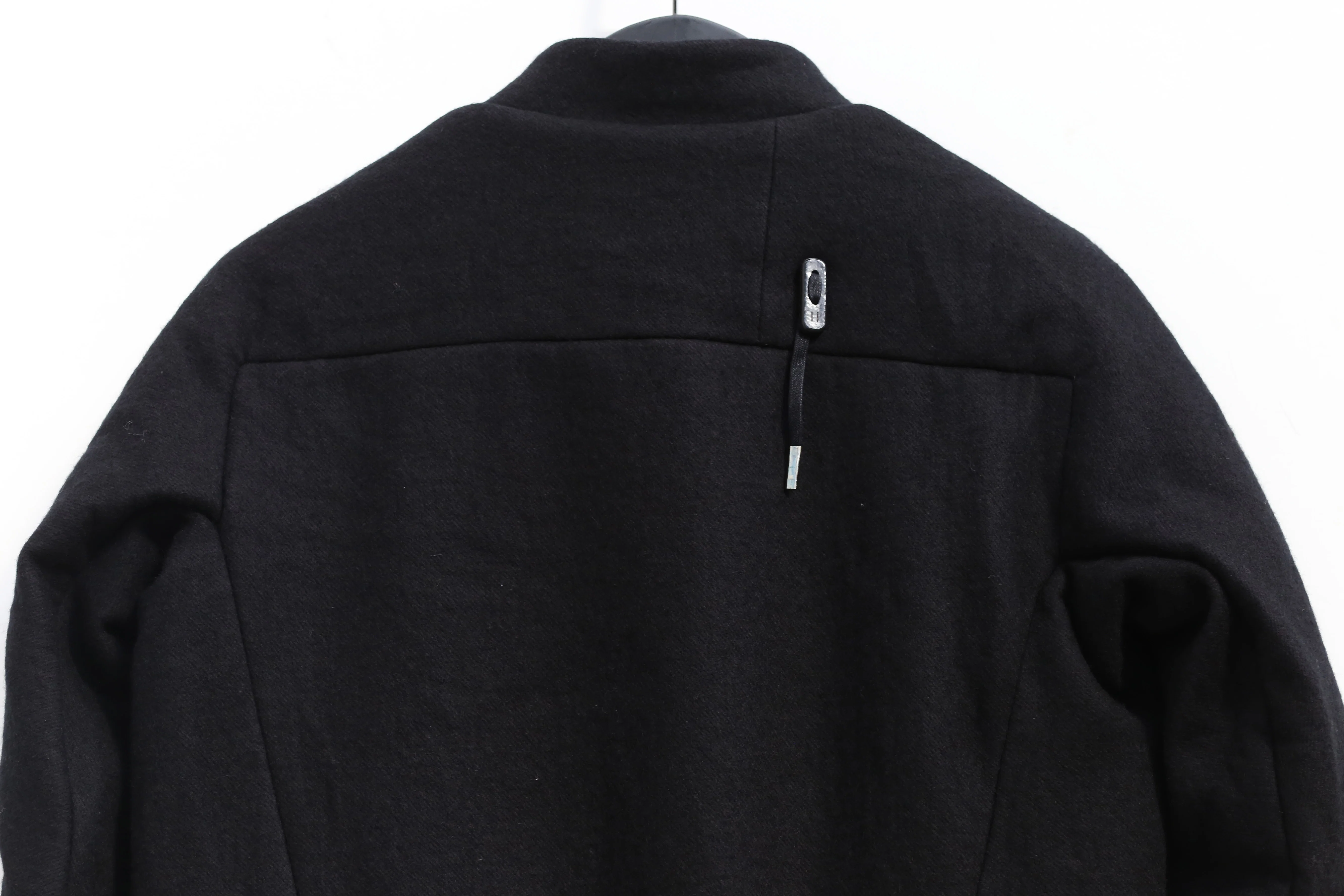 BORIS BIDJAN SABERI Black Mid-Long Jacket WJ33 LONG F0508M - Image 6