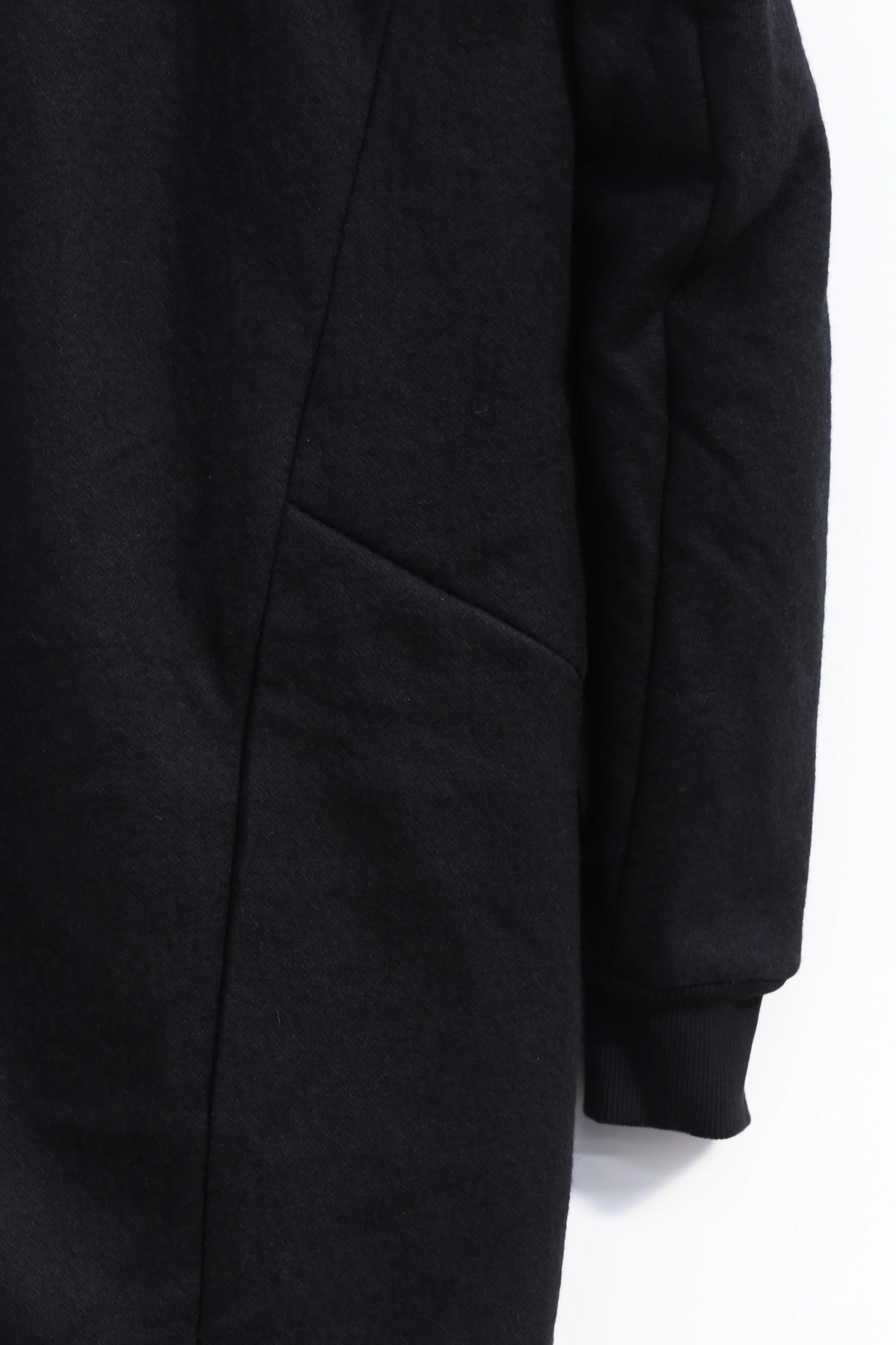 BORIS BIDJAN SABERI Black Mid-Long Jacket WJ33 LONG F0508M - Image 8