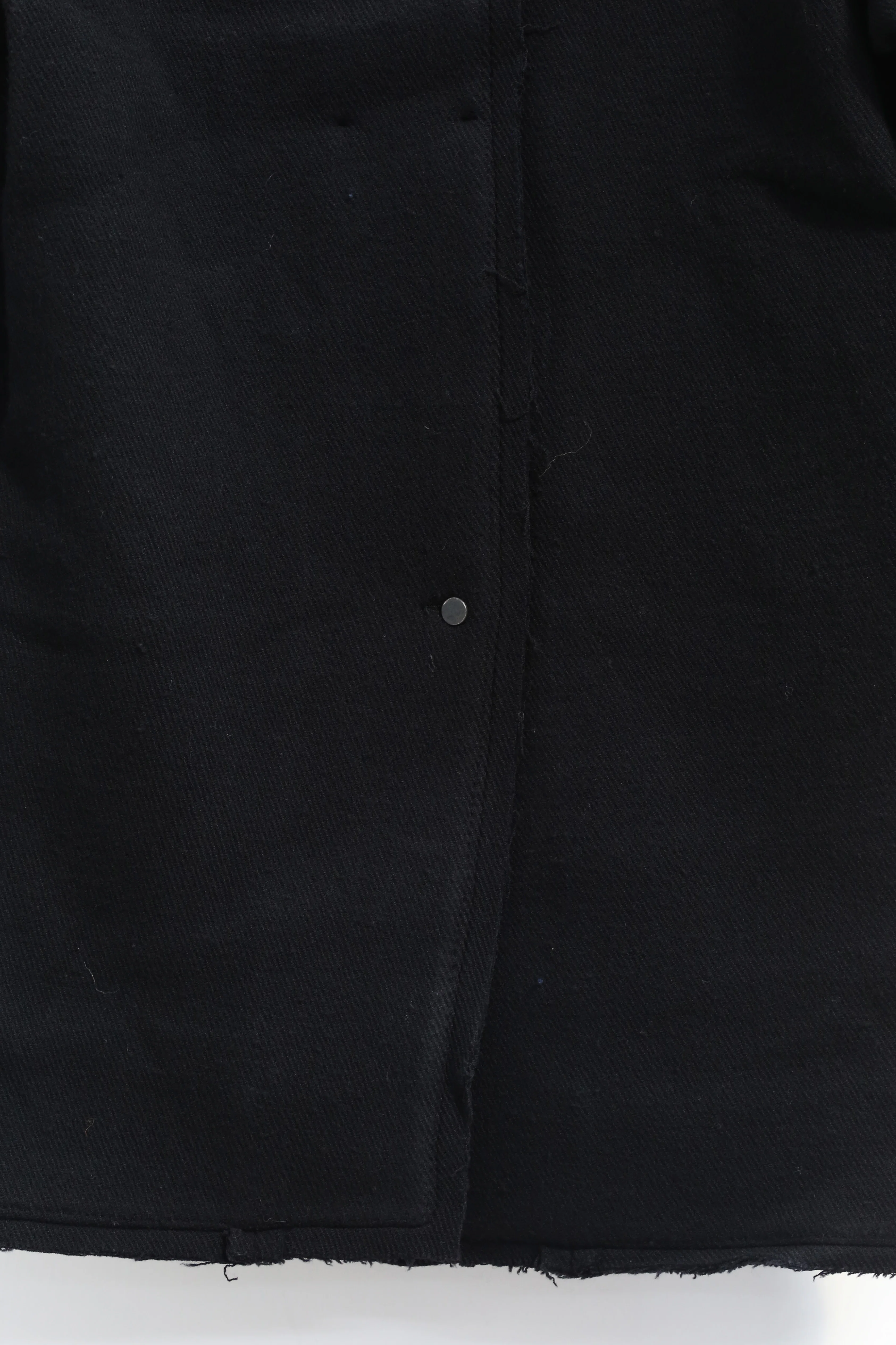 BORIS BIDJAN SABERI BLACK WOOL COAT COAT SHORT1 F19203 PBBS17 - Image 7