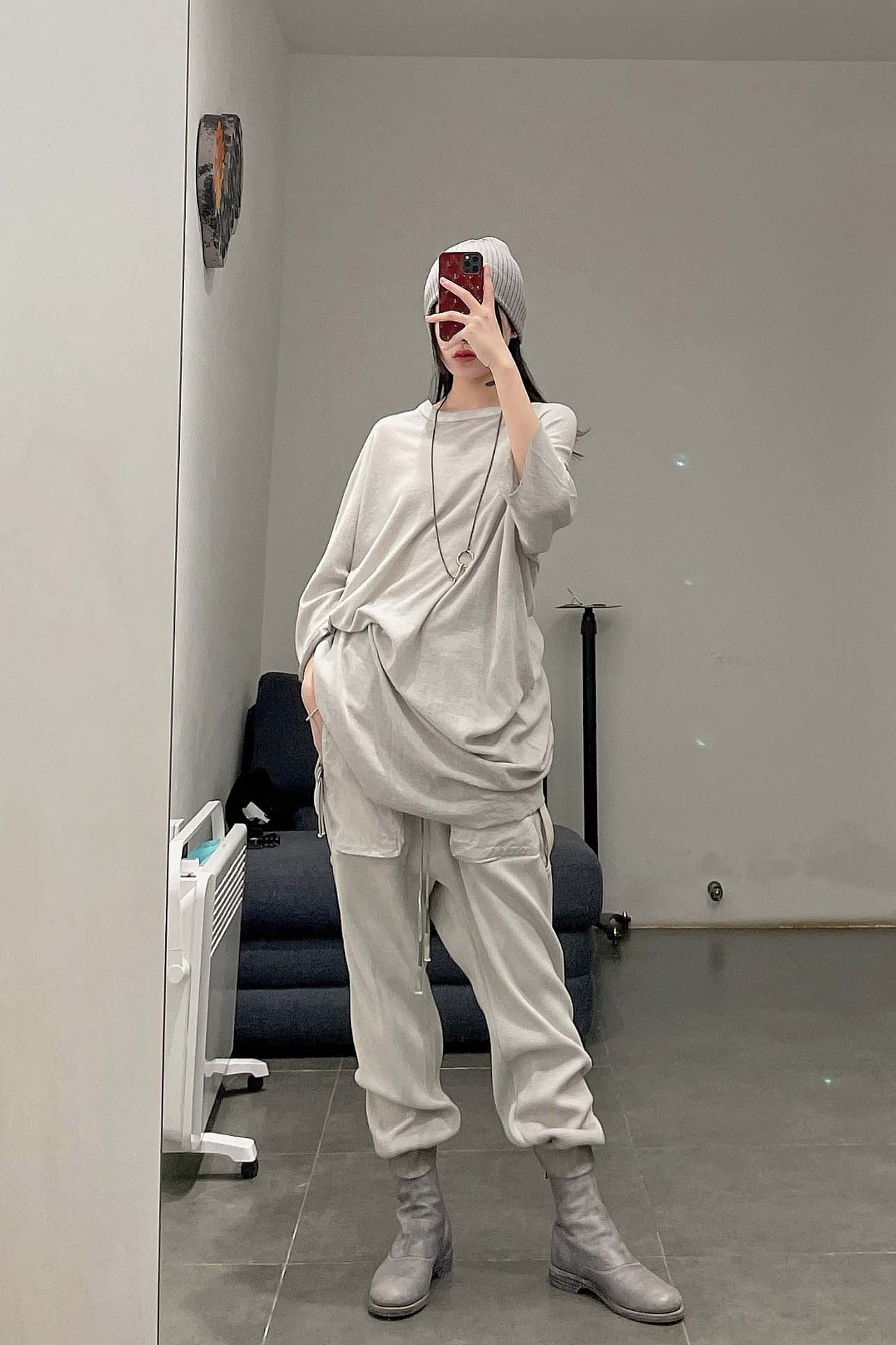 BORIS BIDJAN SABERI Cashmere Hat KNHAT1 FPI30001 PBBS18 - Image 13