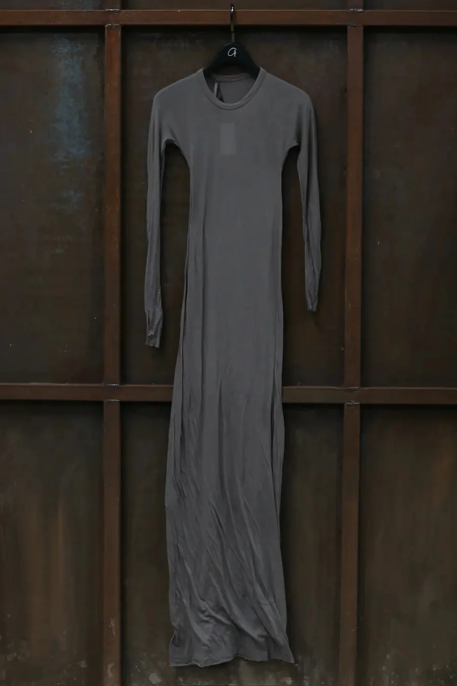 Boris Bidjan Saberi WDRESS2 Series Long Dress Series WDRESS2FTT00001-TANHUI Carbon Gray - Image 4
