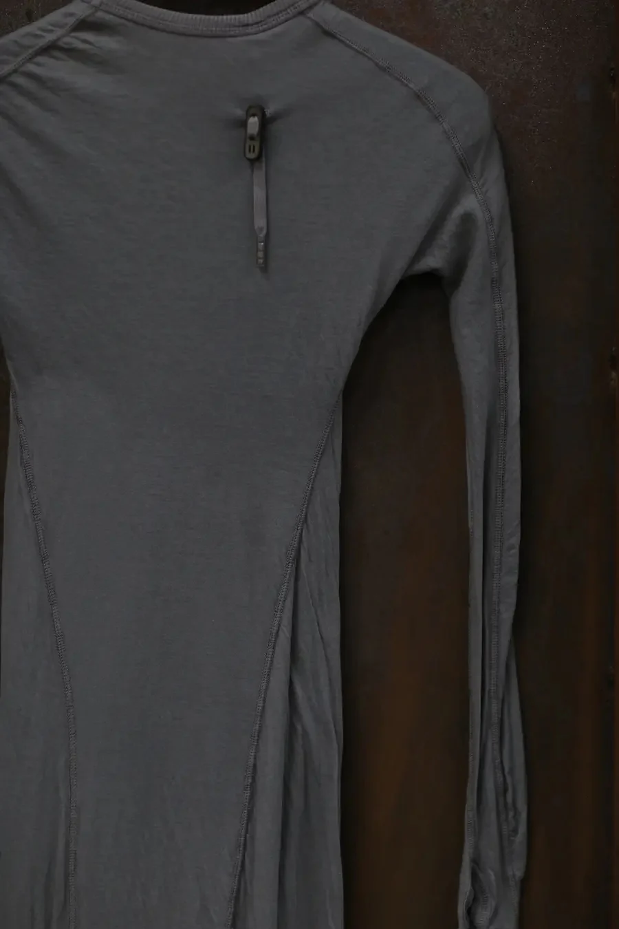 Boris Bidjan Saberi WDRESS2 Series Long Dress Series WDRESS2FTT00001-TANHUI Carbon Gray - Image 5