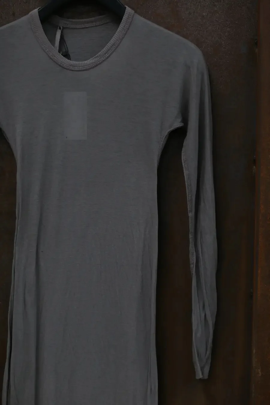 Boris Bidjan Saberi WDRESS2 Series Long Dress Series WDRESS2FTT00001-TANHUI Carbon Gray - Image 6