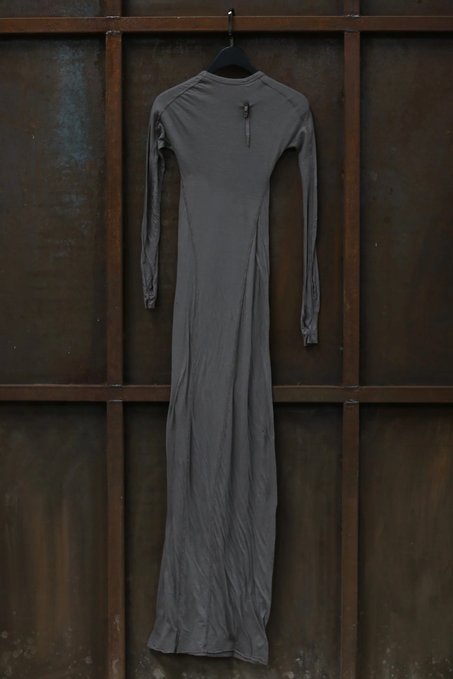 Boris Bidjan Saberi WDRESS2 Series Long Dress Series WDRESS2FTT00001-TANHUI Carbon Gray - Image 7