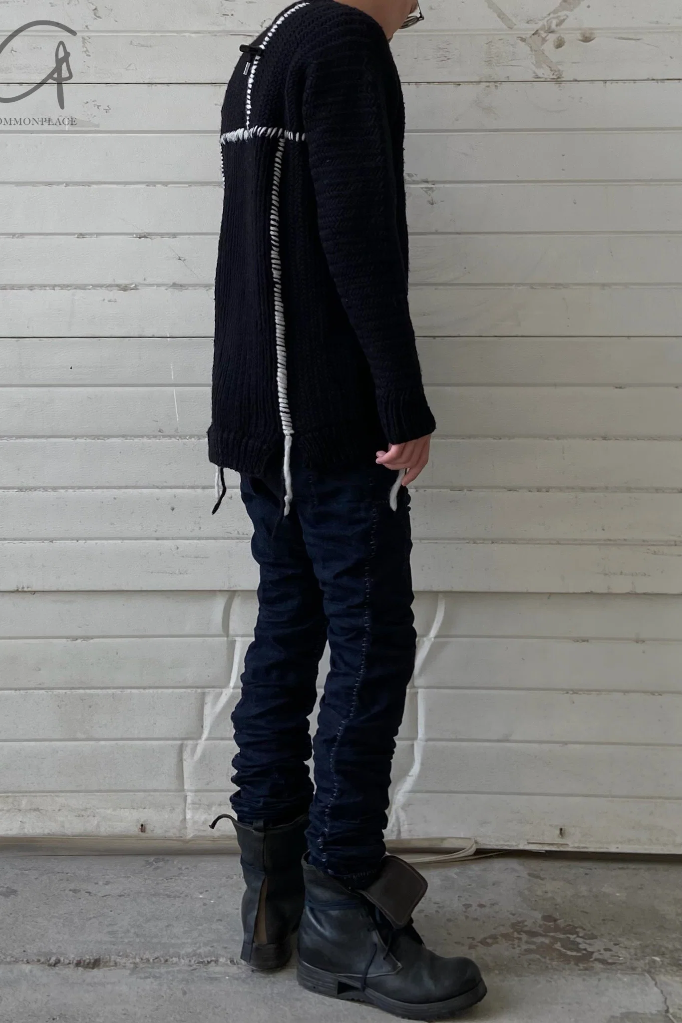 Boris Bidjan Saberi P13 Collection Classic Scimitar Casual Pants P13SF-HEI black 13 - Image 12