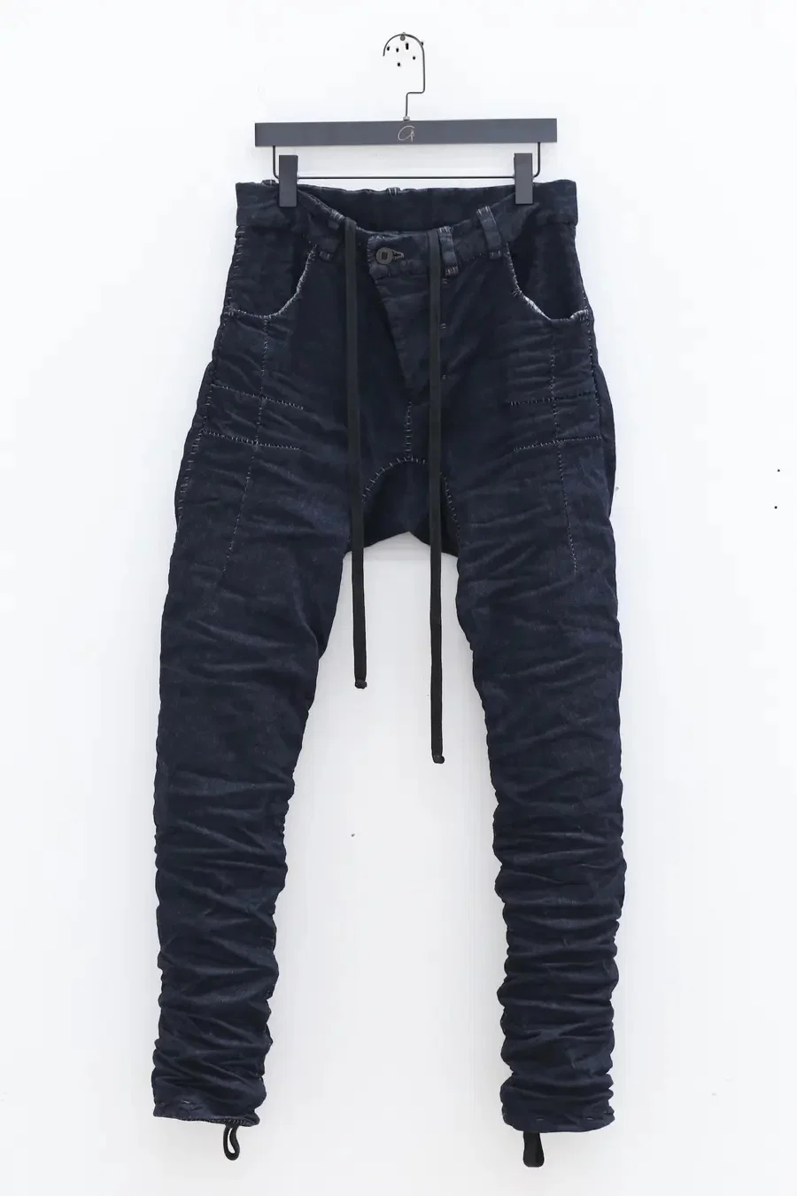 Boris Bidjan Saberi P13 Collection Classic Scimitar Casual Pants P13SF-HEI black 13 - Image 3
