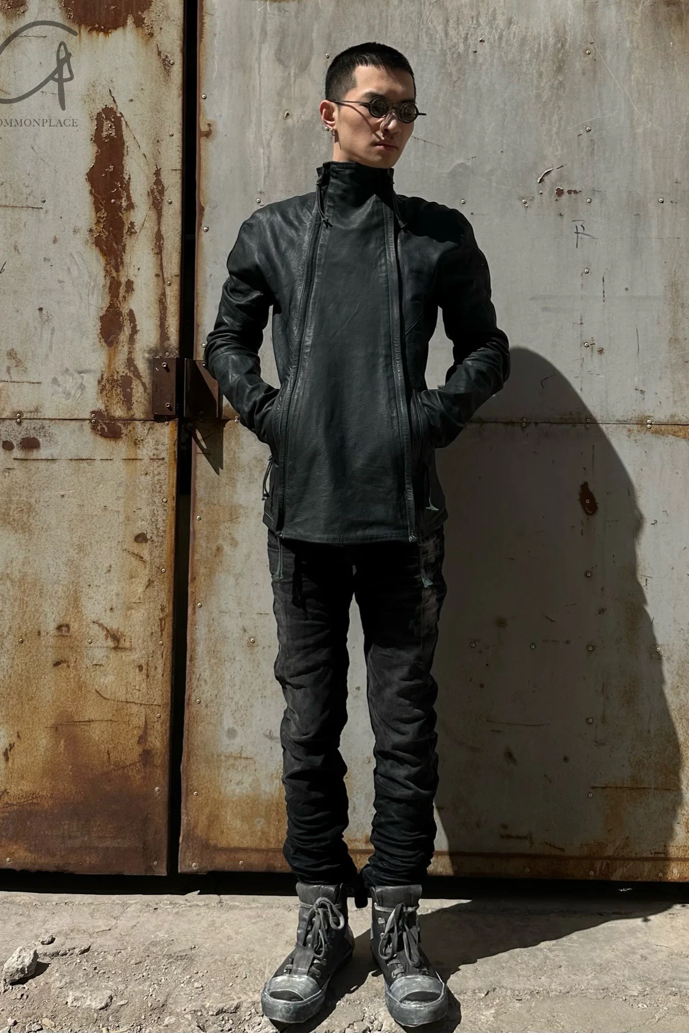 BORIS BIDJAN SABERI Grey Leather Shoes BAMBAI-F283 - Image 26