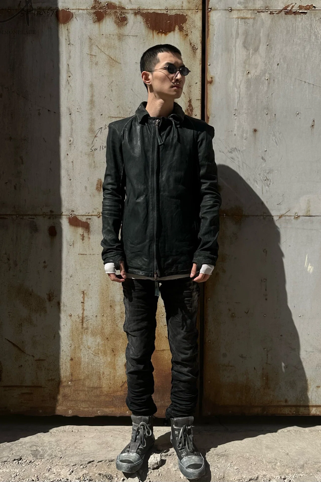 BORIS BIDJAN SABERI Grey Leather Shoes BAMBAI-F283 - Image 27