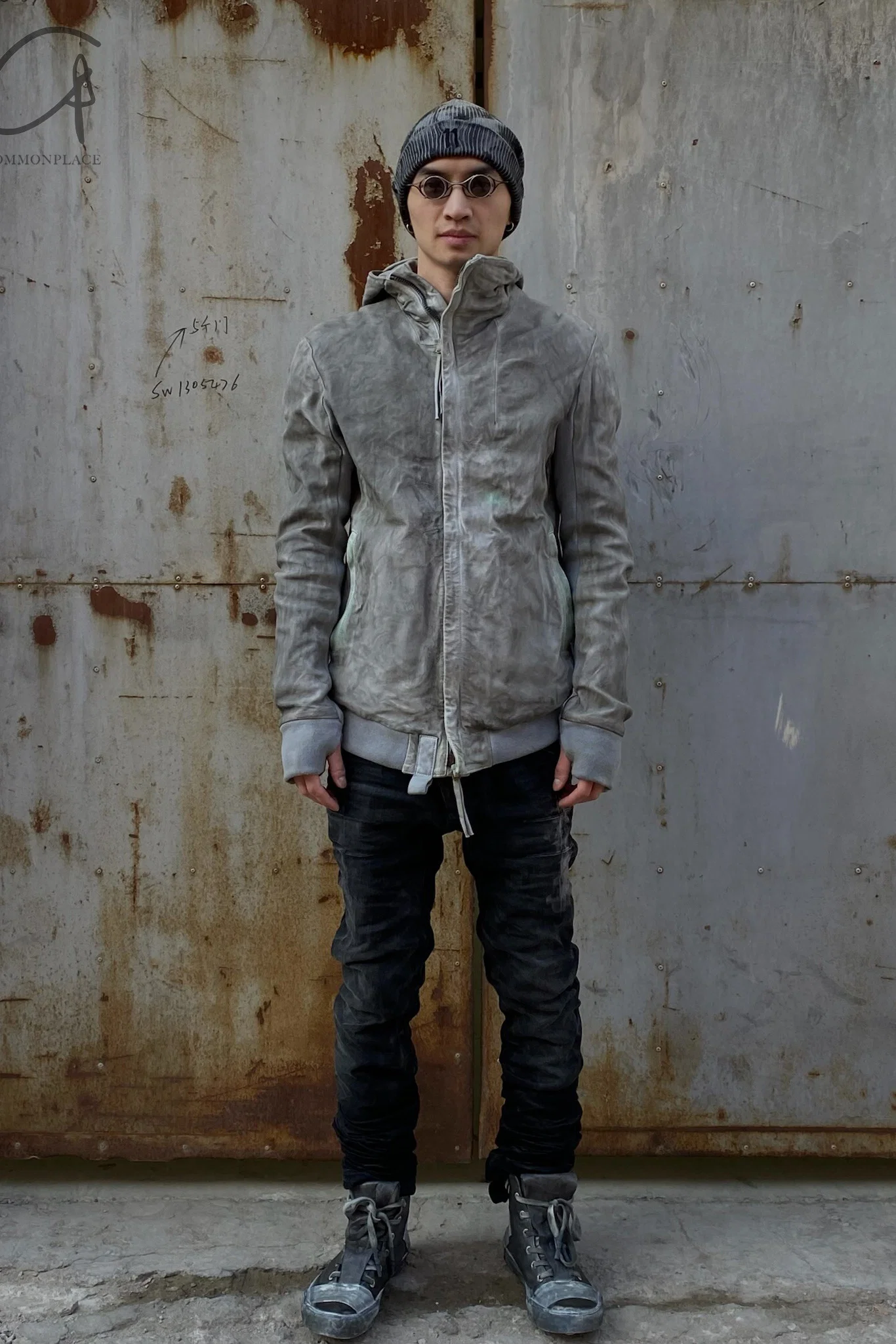 BORIS BIDJAN SABERI Grey Leather Shoes BAMBAI-F283 - Image 35
