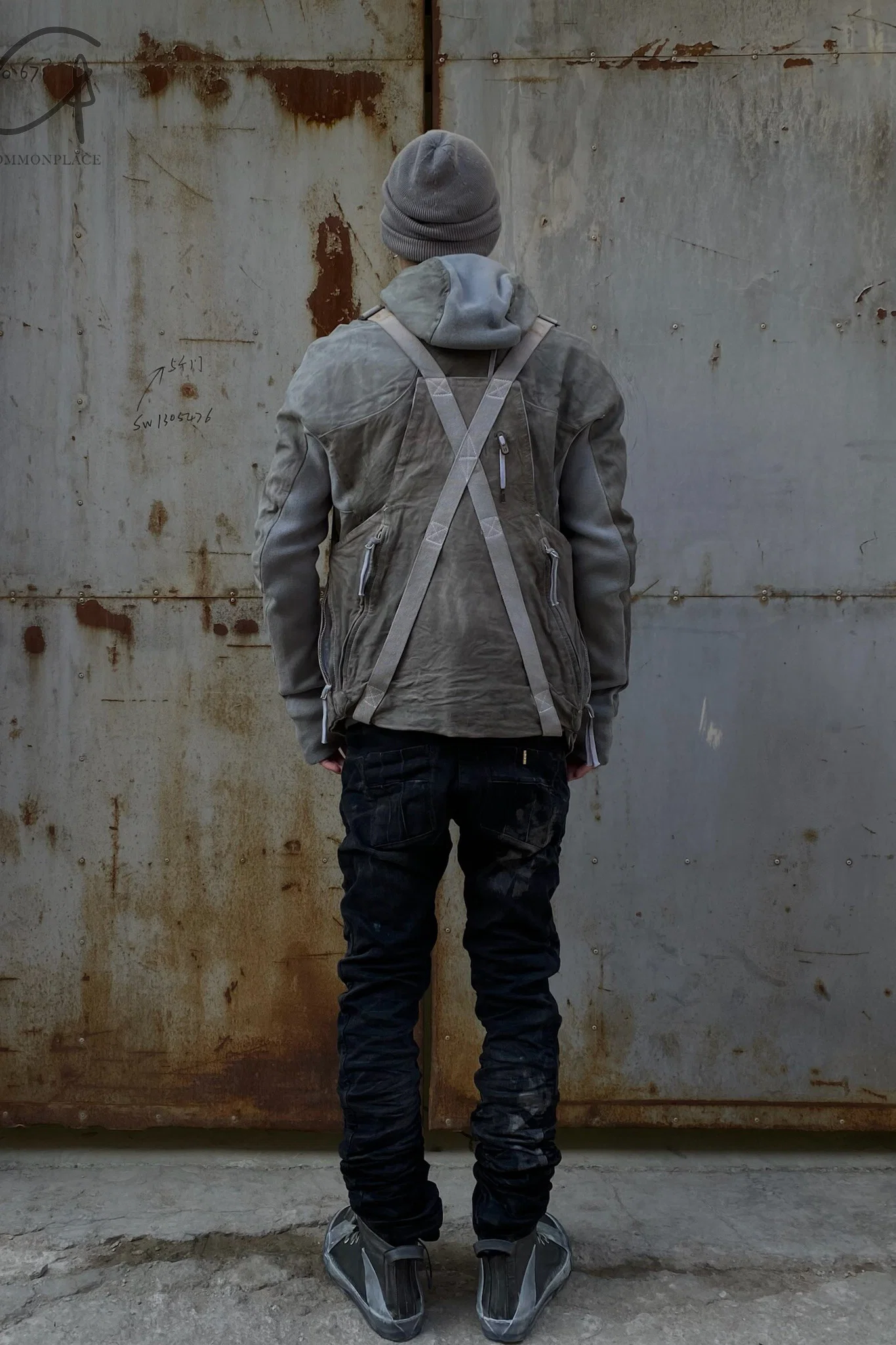 BORIS BIDJAN SABERI Grey Leather Shoes BAMBAI-F283 - Image 40