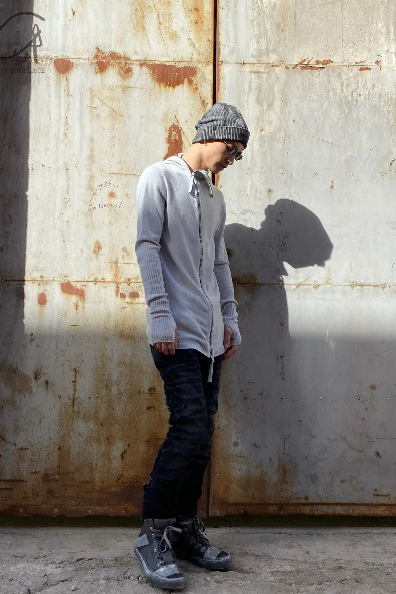 BORIS BIDJAN SABERI Grey Leather Shoes BAMBAI-F283 - Image 42