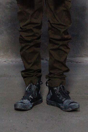 BORIS BIDJAN SABERI Grey Leather Shoes BAMBAI-F283 - Image 5