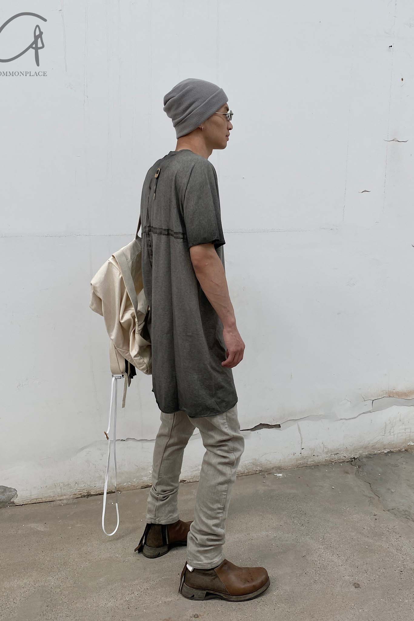 BORIS BIDJAN SABERI Light Grey Cashmere Hat KNHAT2 FPI30001 - Image 25