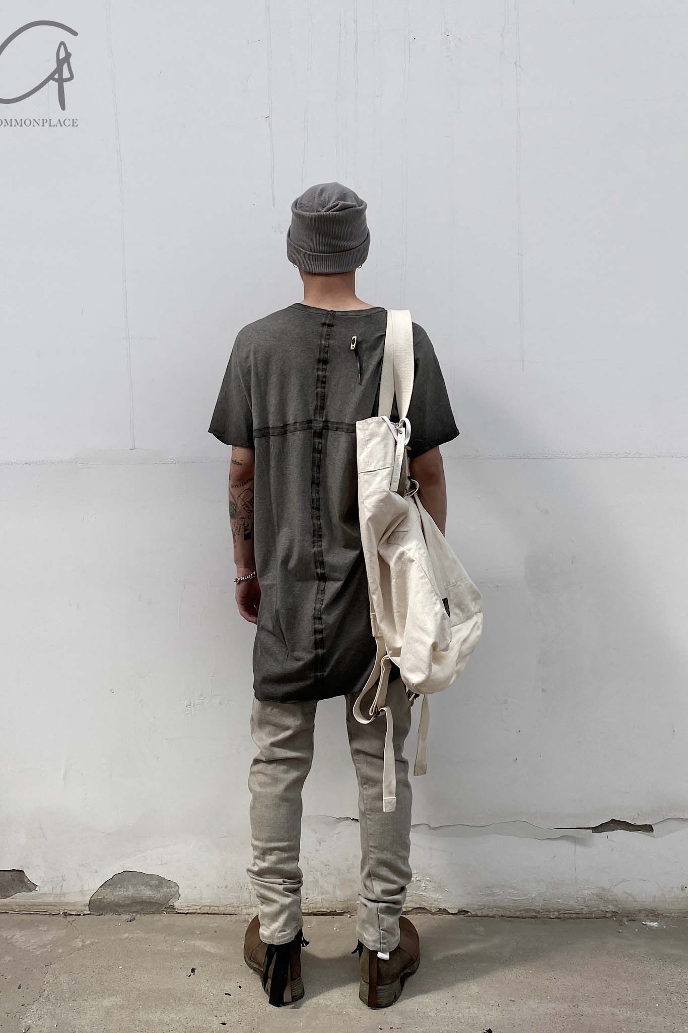 BORIS BIDJAN SABERI Light Grey Cashmere Hat KNHAT2 FPI30001 - Image 27