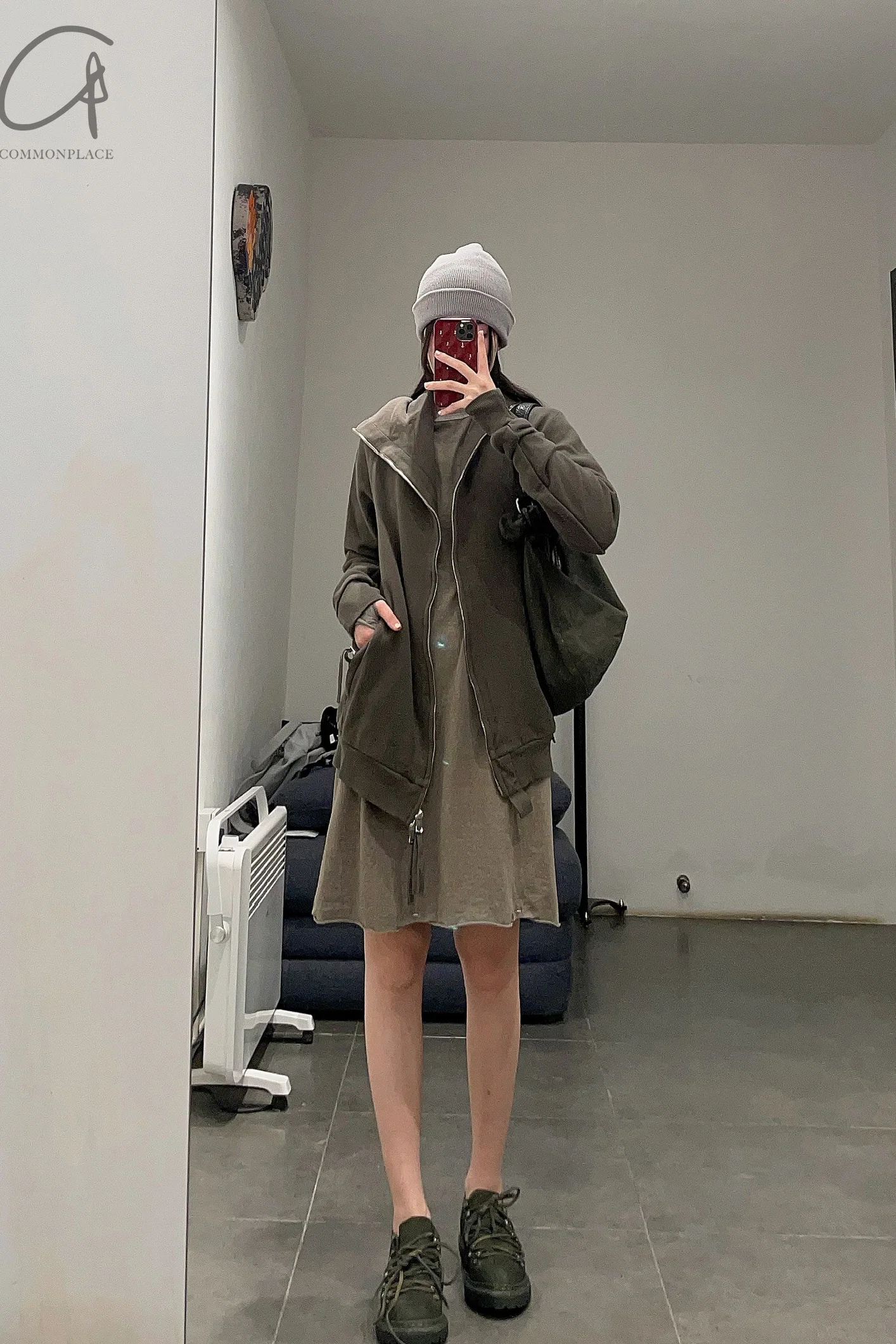 BORIS BIDJAN SABERI Light Grey Cashmere Hat KNHAT2 FPI30001 - Image 71