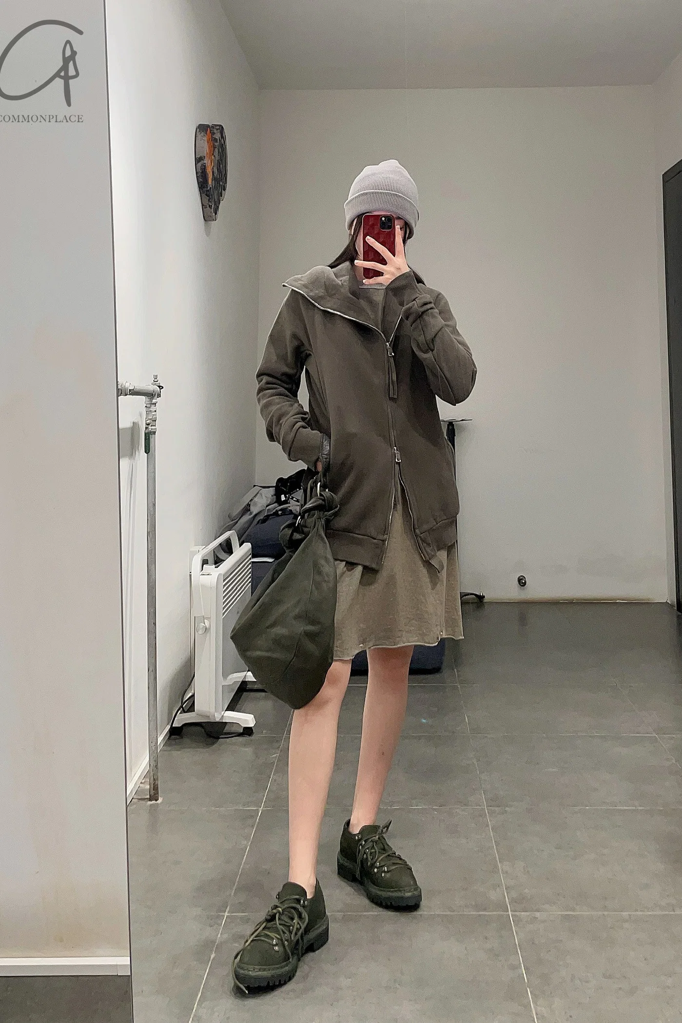 BORIS BIDJAN SABERI Light Grey Cashmere Hat KNHAT2 FPI30001 - Image 72