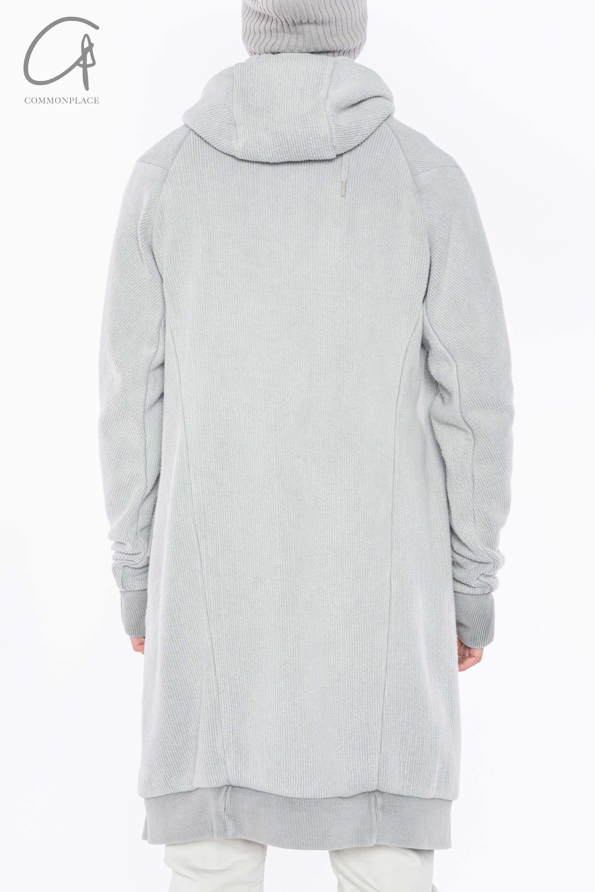 BORIS BIDJAN SABERI hooded jacket ZIPPER3.1 F099 PBBS30 off-white pure cotton - Image 3