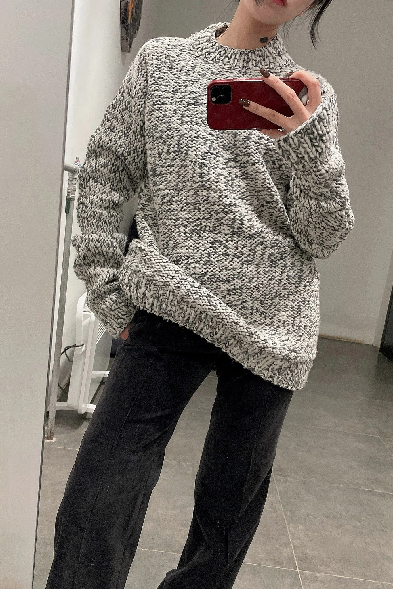 BORIS BIDJAN SABERI Merino wool sweater KN7 VAR3 - Image 13