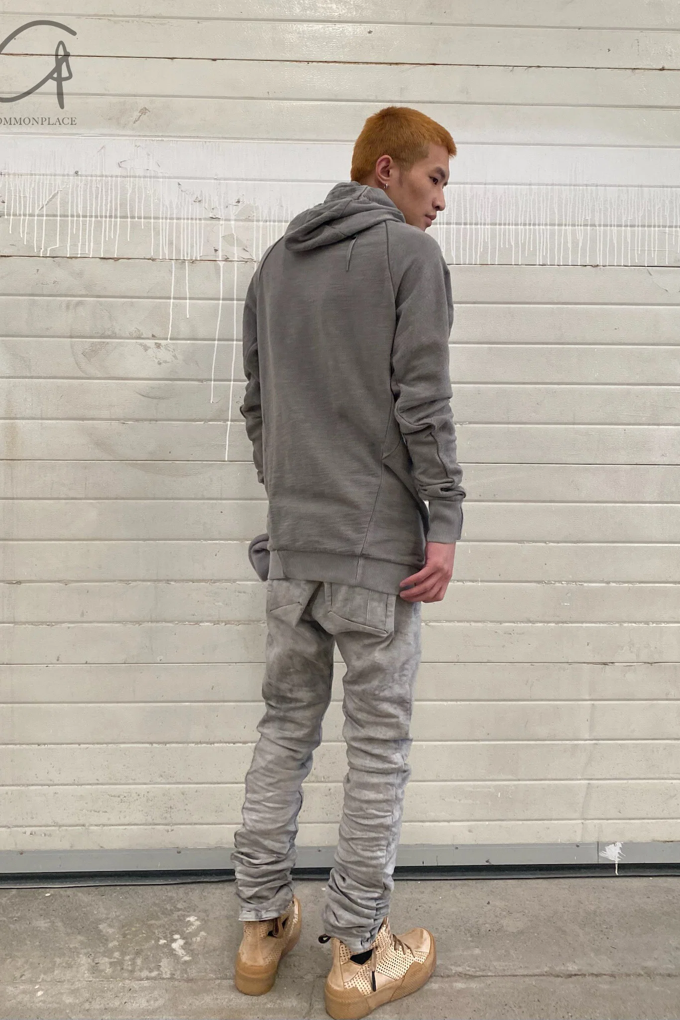 BORIS BIDJAN SABERI Naturally dyed mesh leather shoes BAMBA2-F283T+F283 - Image 11