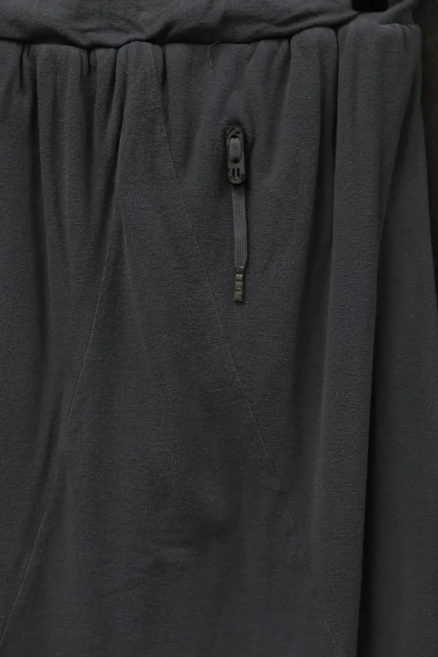 Boris Bidjan Saberi cotton skirt German handmade comfortable WSKIRT 2 F0401T-TANHUI charcoal gray - Image 6