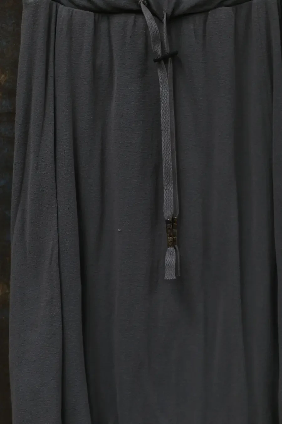 Boris Bidjan Saberi cotton skirt German handmade comfortable WSKIRT 2 F0401T-TANHUI charcoal gray - Image 7