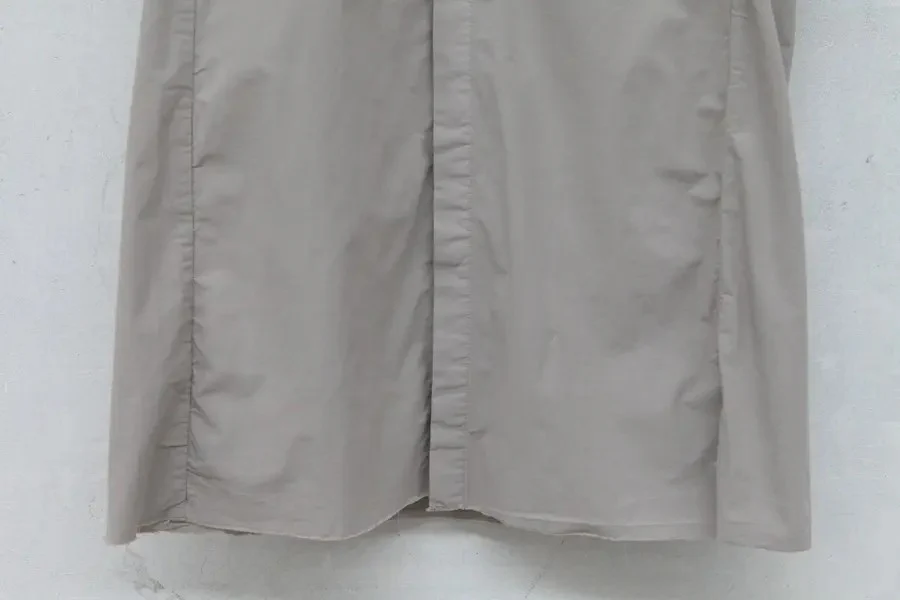 BORIS BIDJAN SABERI Stand-up collar frayed shirt SHIRT4 F1501M - Image 5