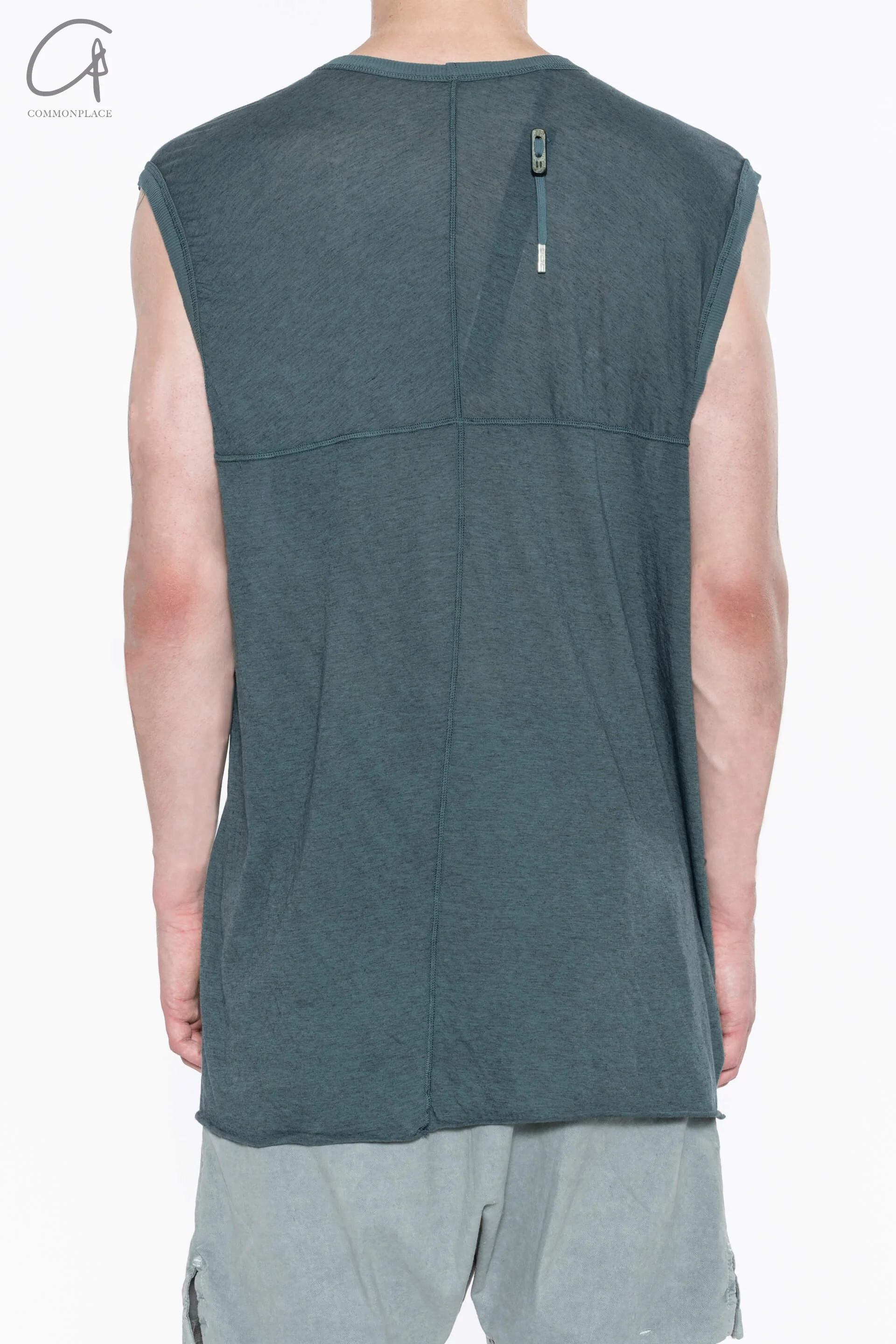 Boris Bidjan Saberi TANK vest collection Handmade in Spain TANK ONE PIECE. RF FTT00001-1HZ Seaweed 1 - Image 3