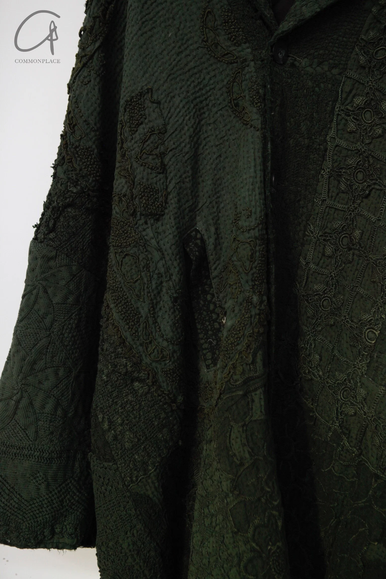 By Walid Orphan Series Adolph Jacket Coat 270031MW AW21 green - Image 4