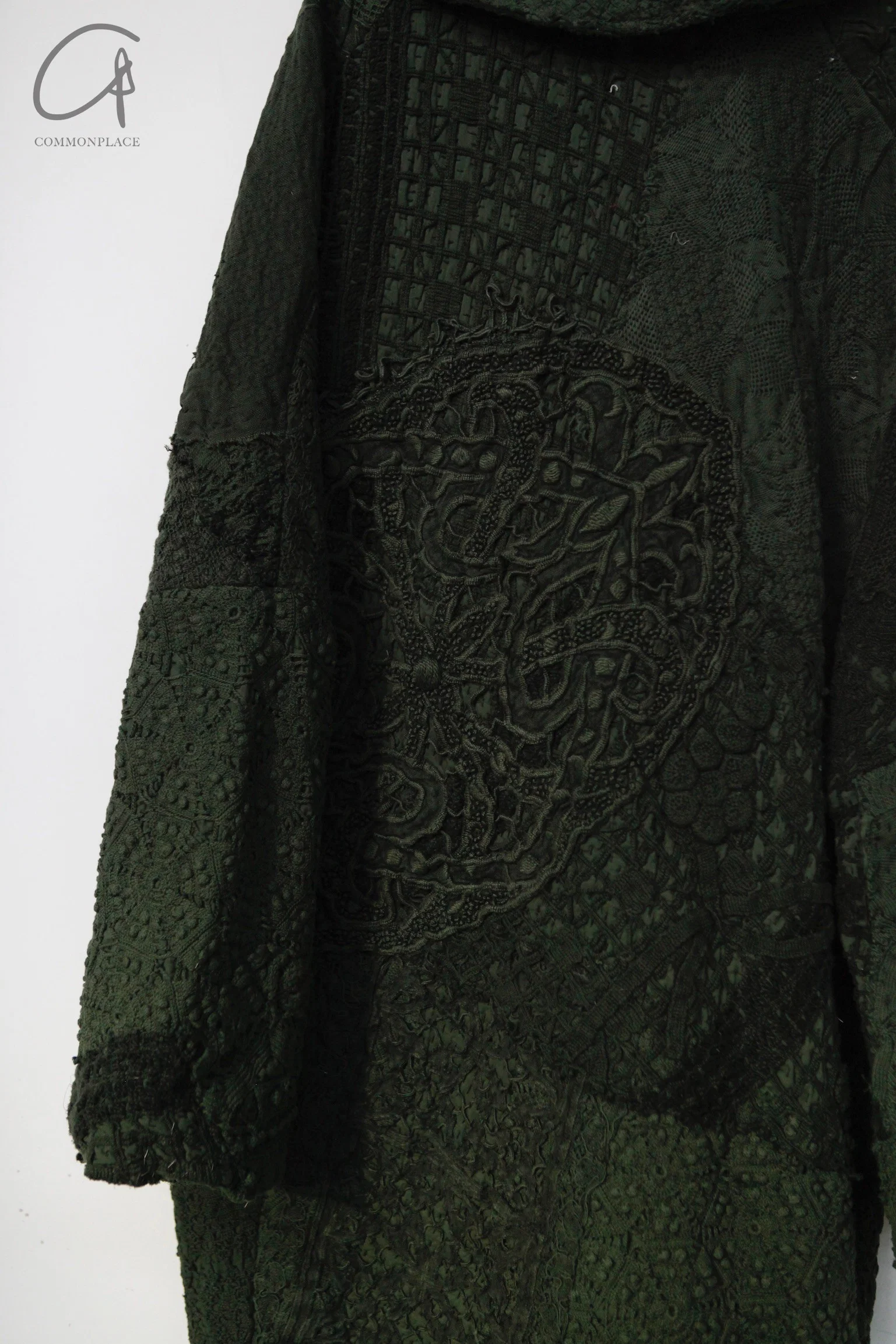 By Walid Orphan Series Adolph Jacket Coat 270031MW AW21 green - Image 5