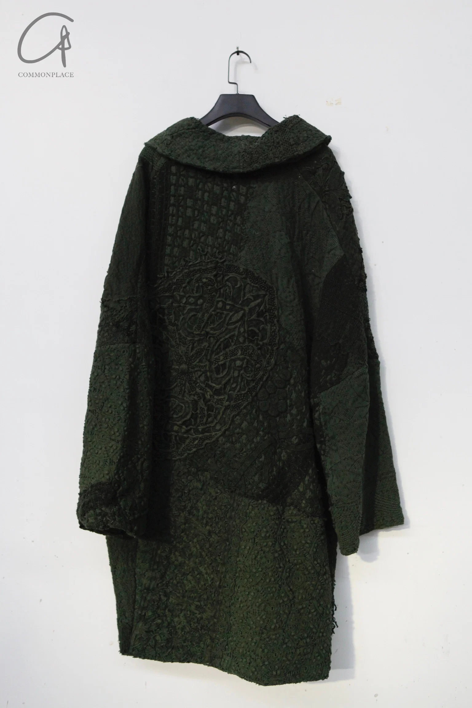 By Walid Orphan Series Adolph Jacket Coat 270031MW AW21 green - Image 6