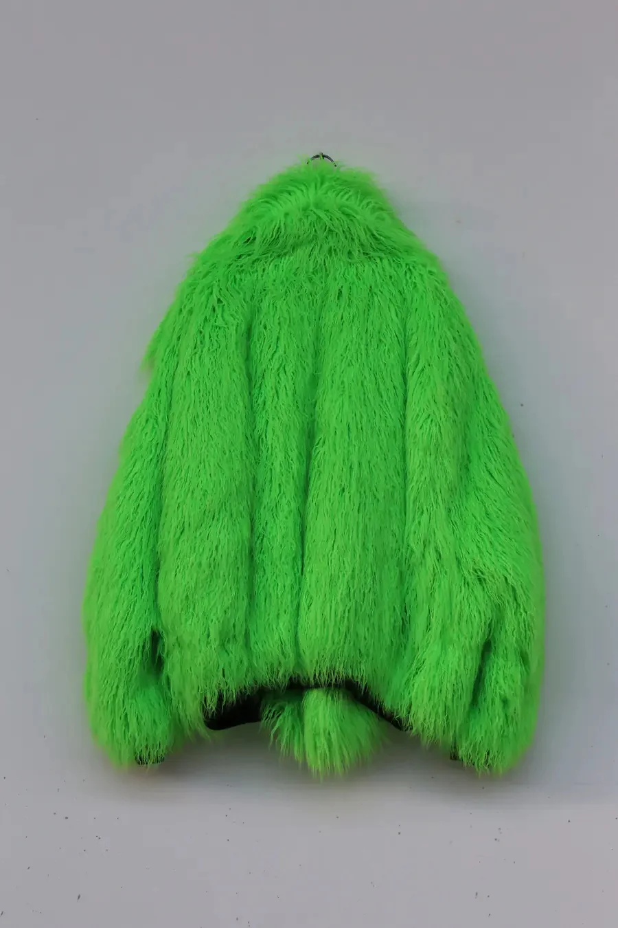 CHENPENG fluorescent green fur coat CP19AWJ005A - Image 2