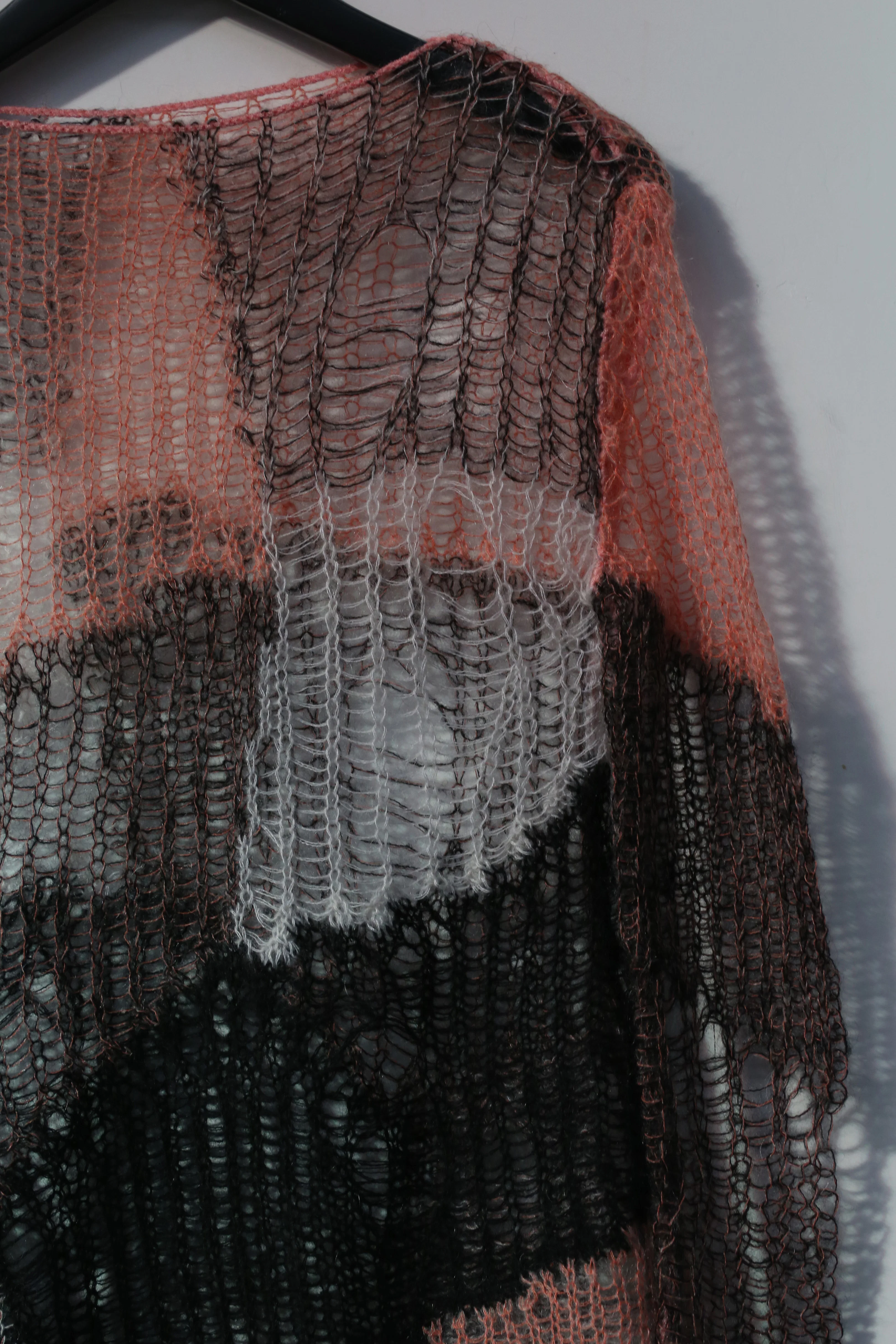 CHENPENG Ocean Mystery Knitted Top CPJZ21AWB011CPC404 Knitted Orange - Image 3