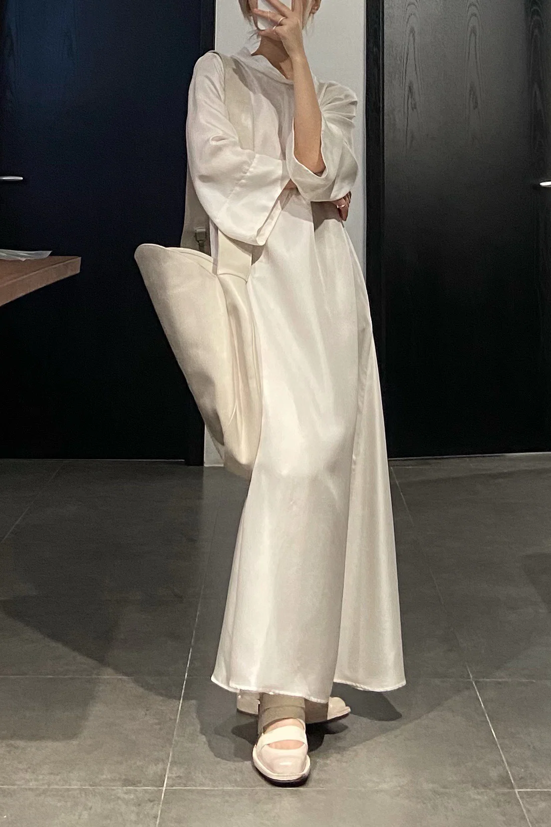 Cherevichkiotvichki 04 series cowhide elastic square sandals handmade in England CHE-04SS18-BAI white 04SS18 - Image 15