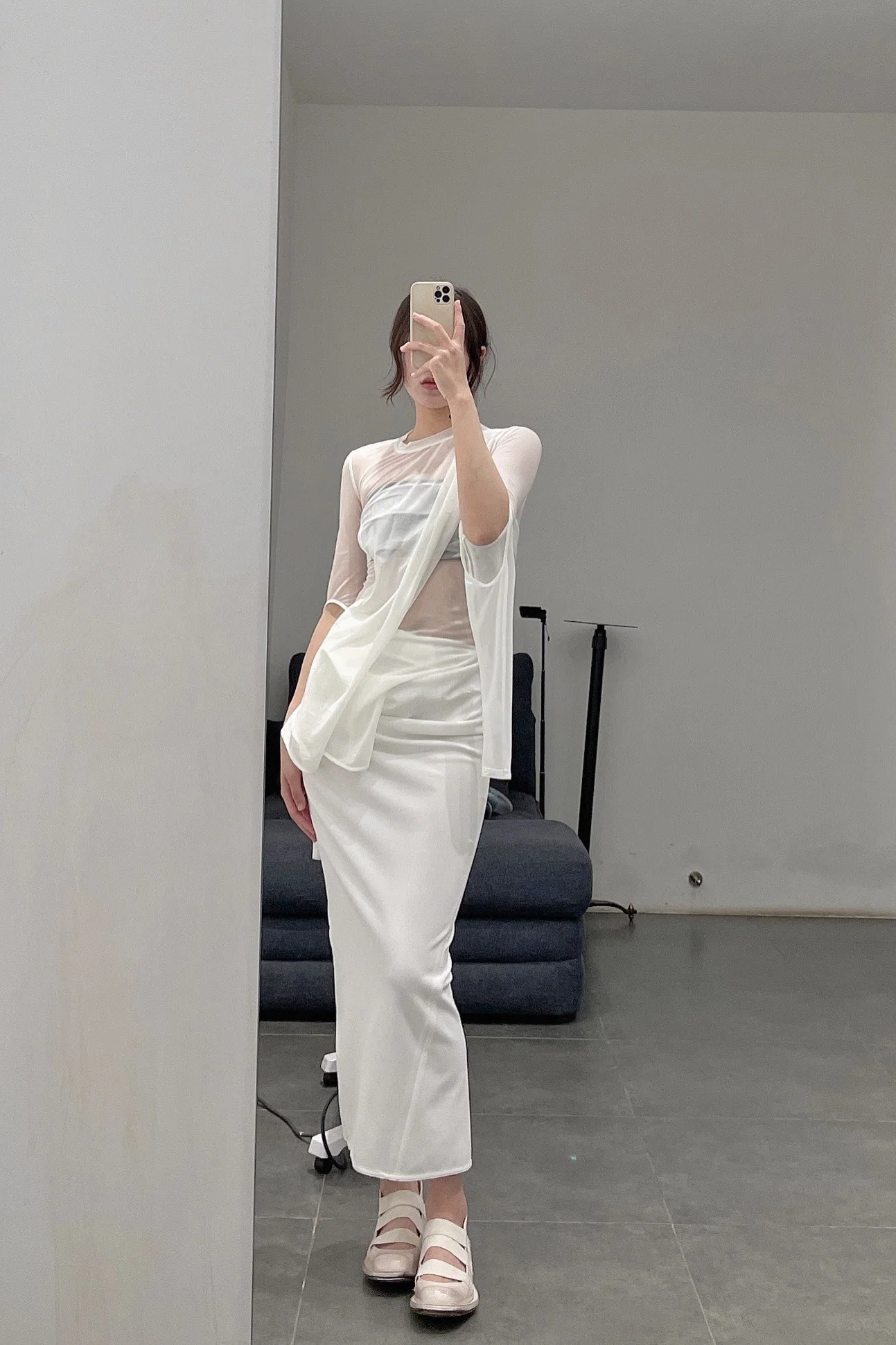 Cherevichkiotvichki 04 series cowhide elastic square sandals handmade in England CHE-04SS18-BAI white 04SS18 - Image 21