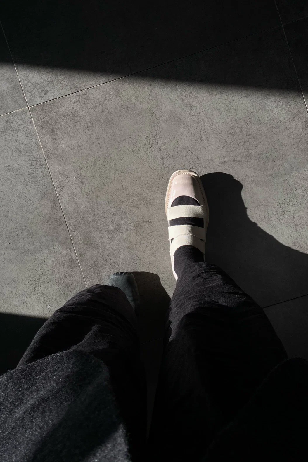 Cherevichkiotvichki 04 series cowhide elastic square sandals handmade in England CHE-04SS18-BAI white 04SS18 - Image 24