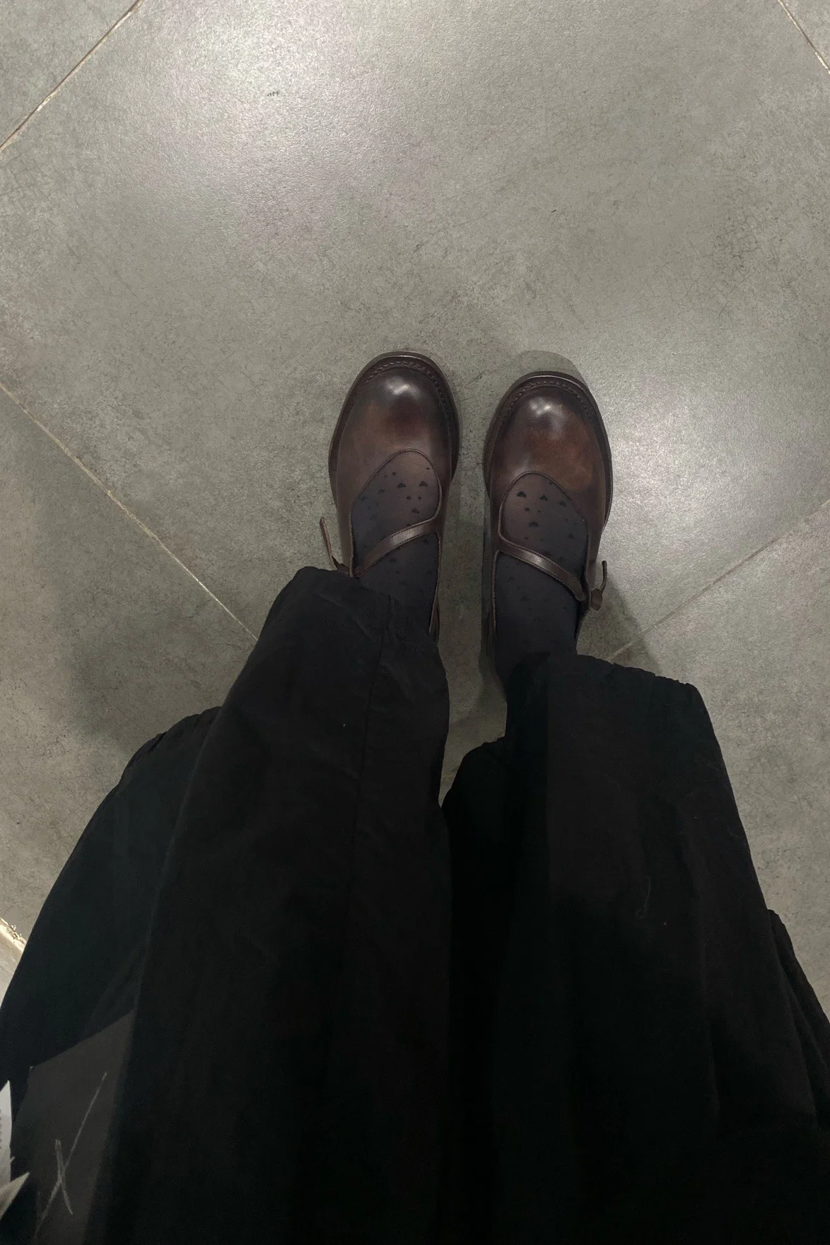 Cherevichkiotvichki purple-brown wax leather shoes 56-2021 - Image 21