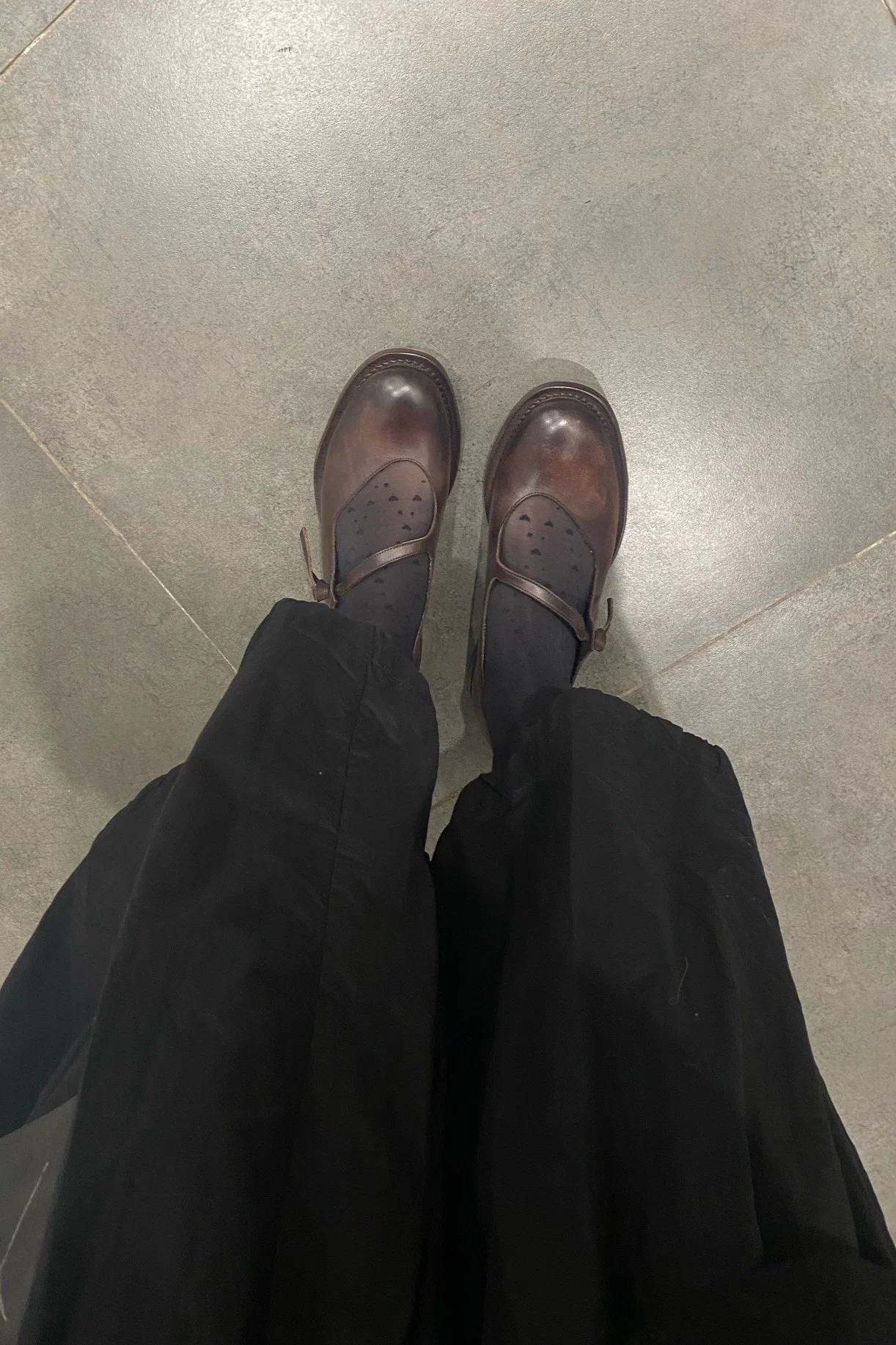 Cherevichkiotvichki purple-brown wax leather shoes 56-2021 - Image 22