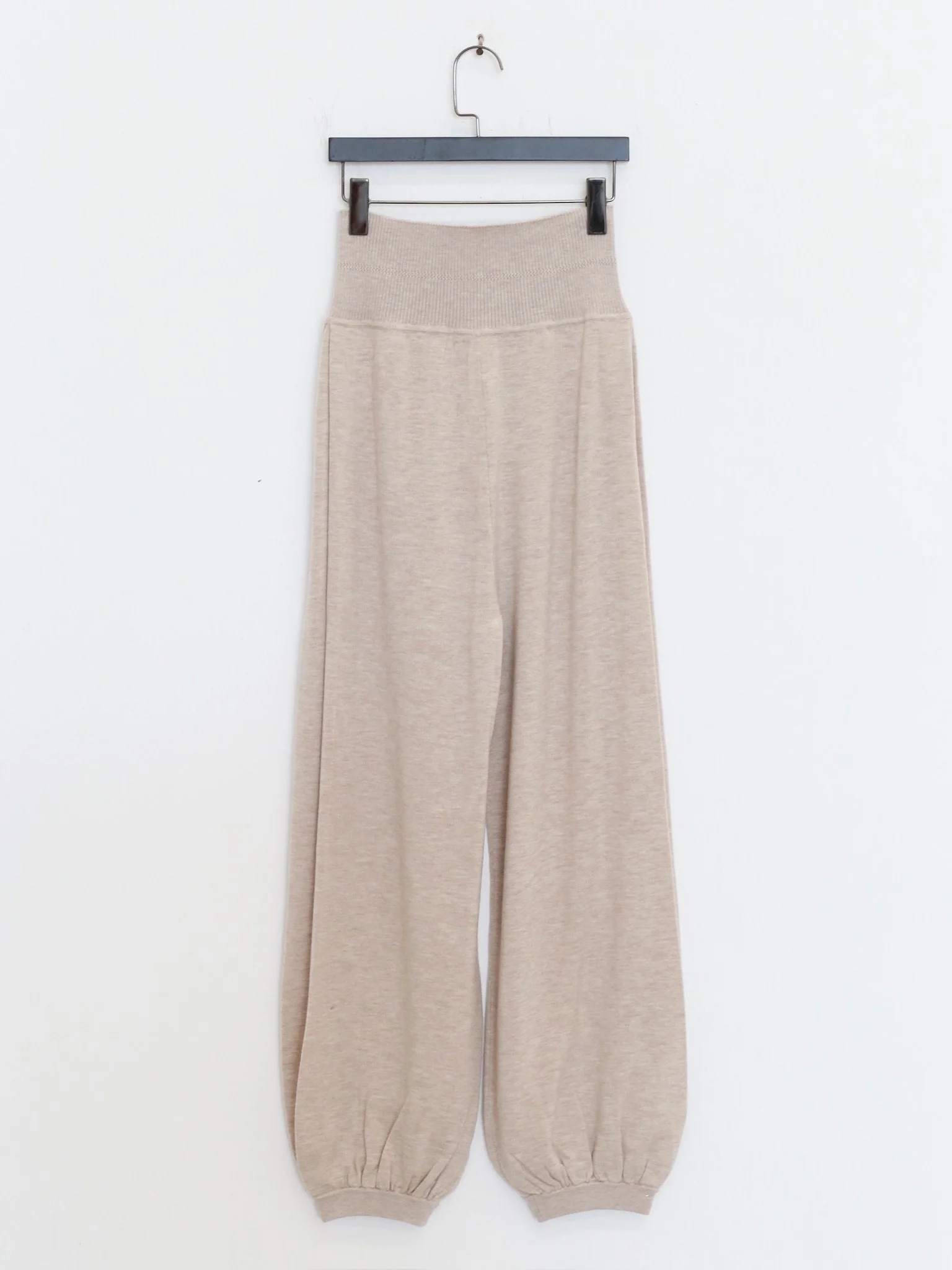 o cloche code 25 Fall/Winter High-Waisted Lantern Pants (OCC-OH01P825-LSM LACE Lace Beige) - Image 4