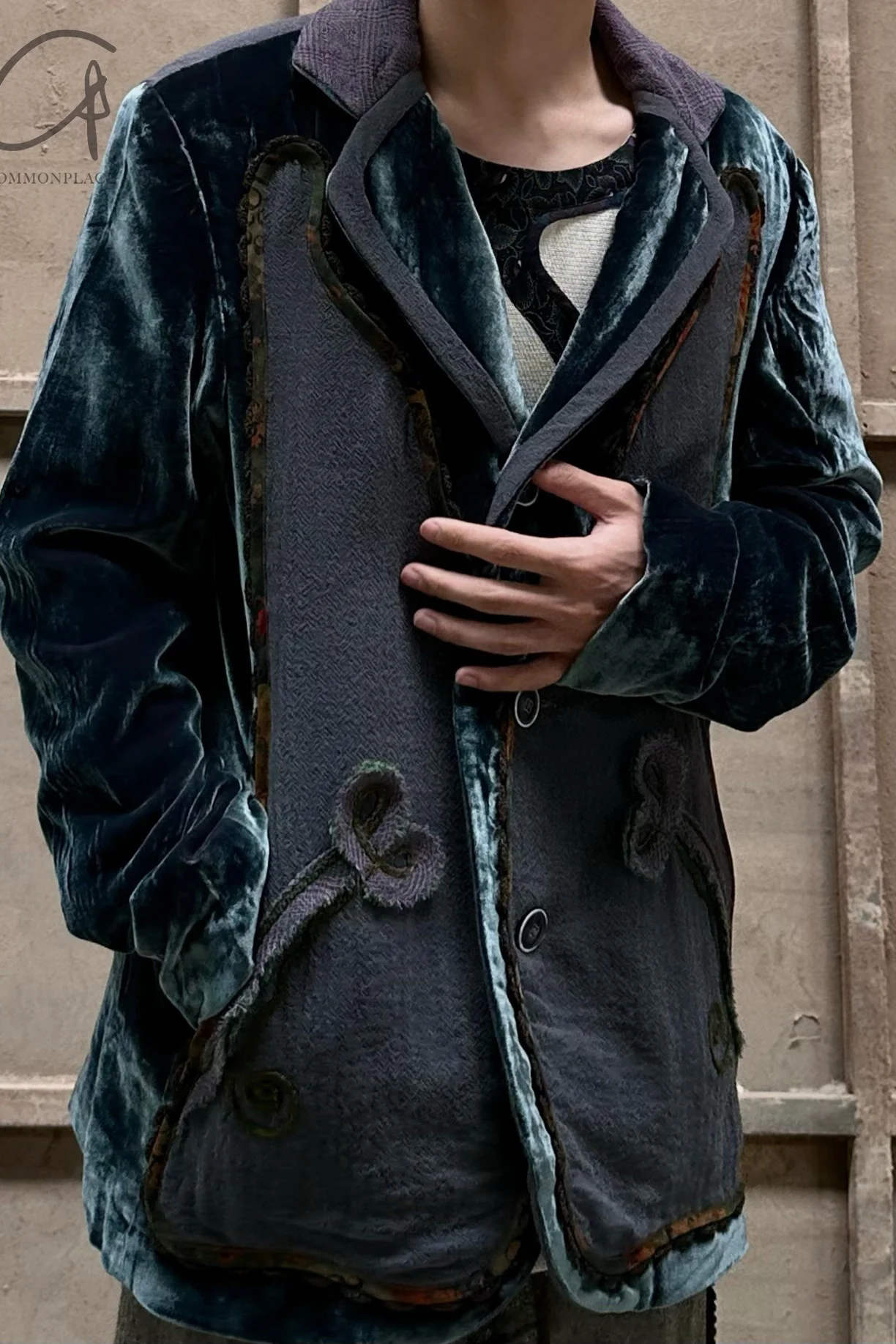 communs color block jacket SS23-V107A - Image 2