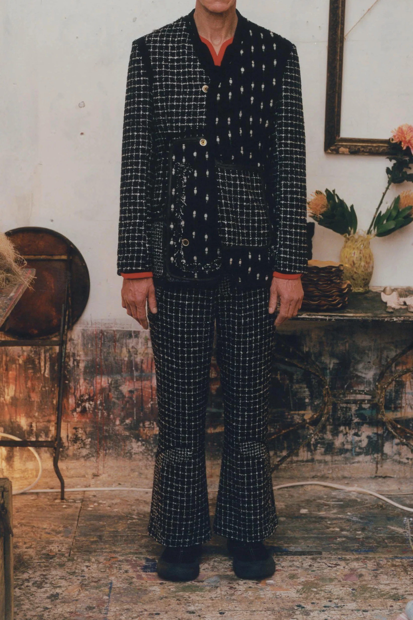 communs patchwork jacket FW23-V109A - Image 2