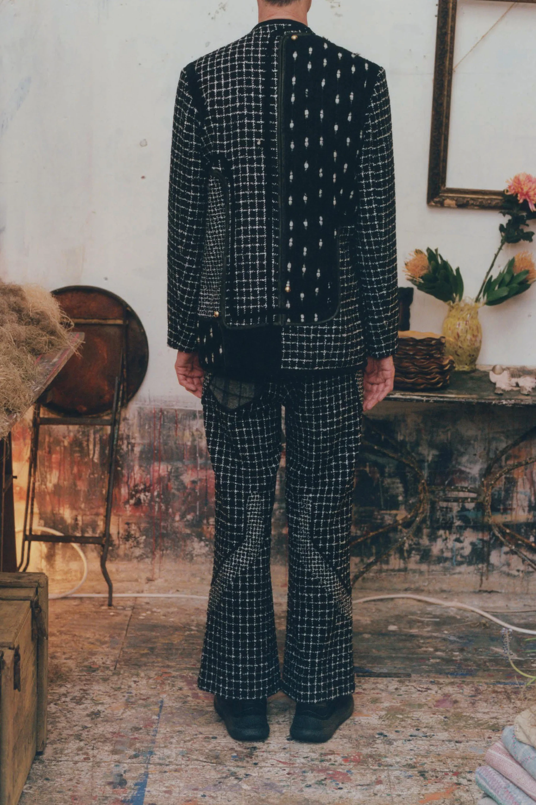 communs patchwork jacket FW23-V109A - Image 3