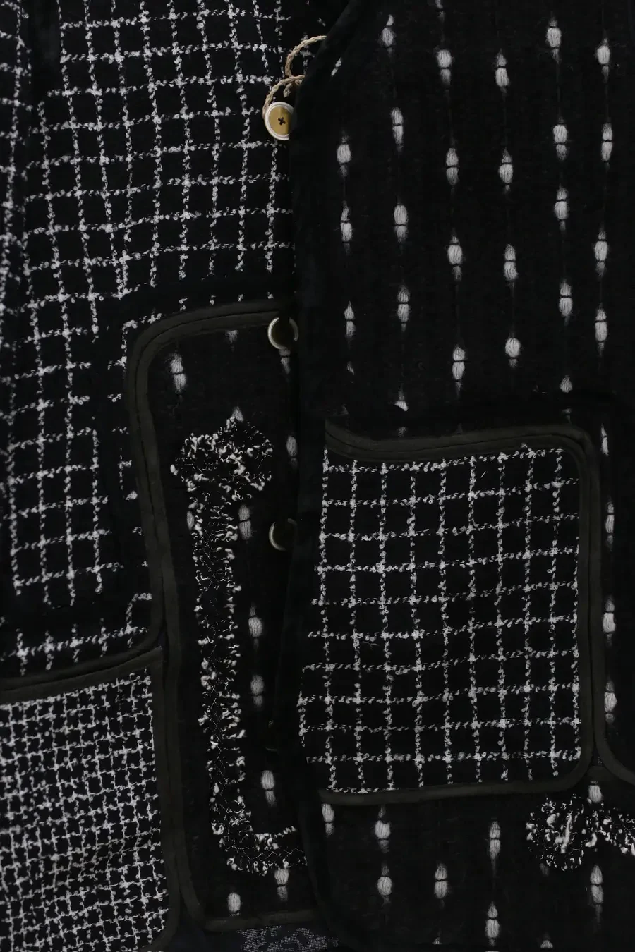 communs patchwork jacket FW23-V109A - Image 7