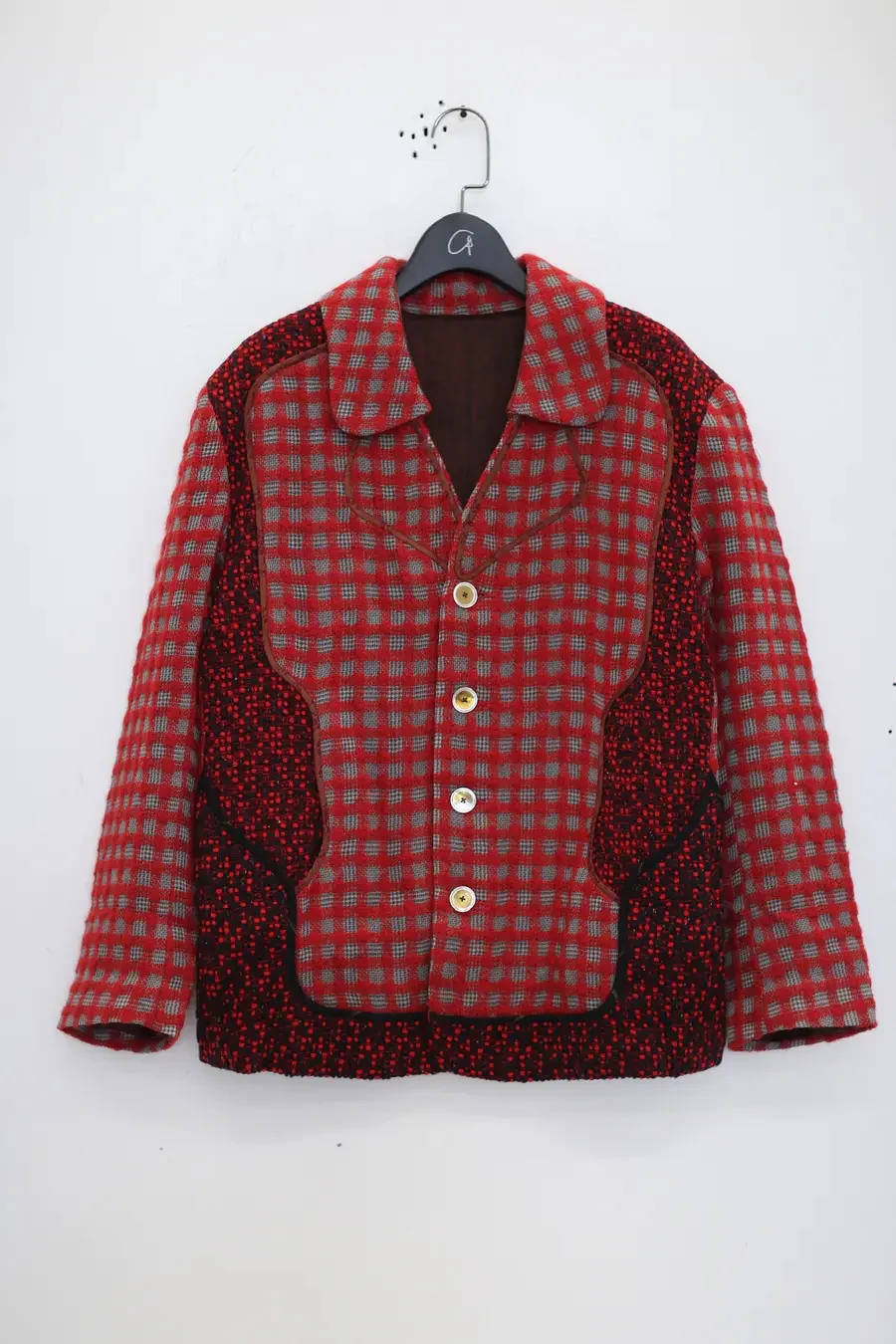 communs patchwork jacket FW23-V110A