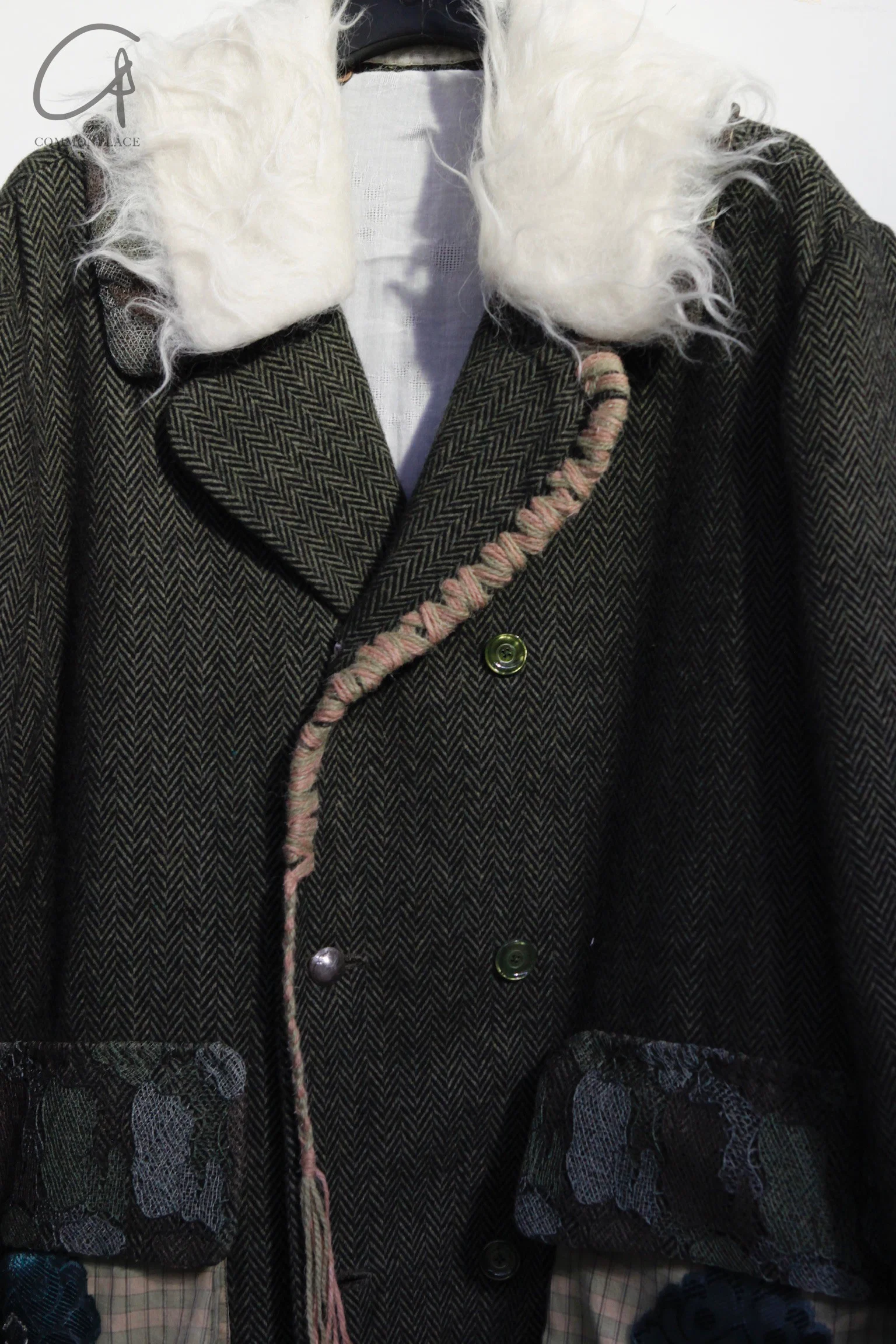 communs wool lapel coat AW21-M207O - Image 12