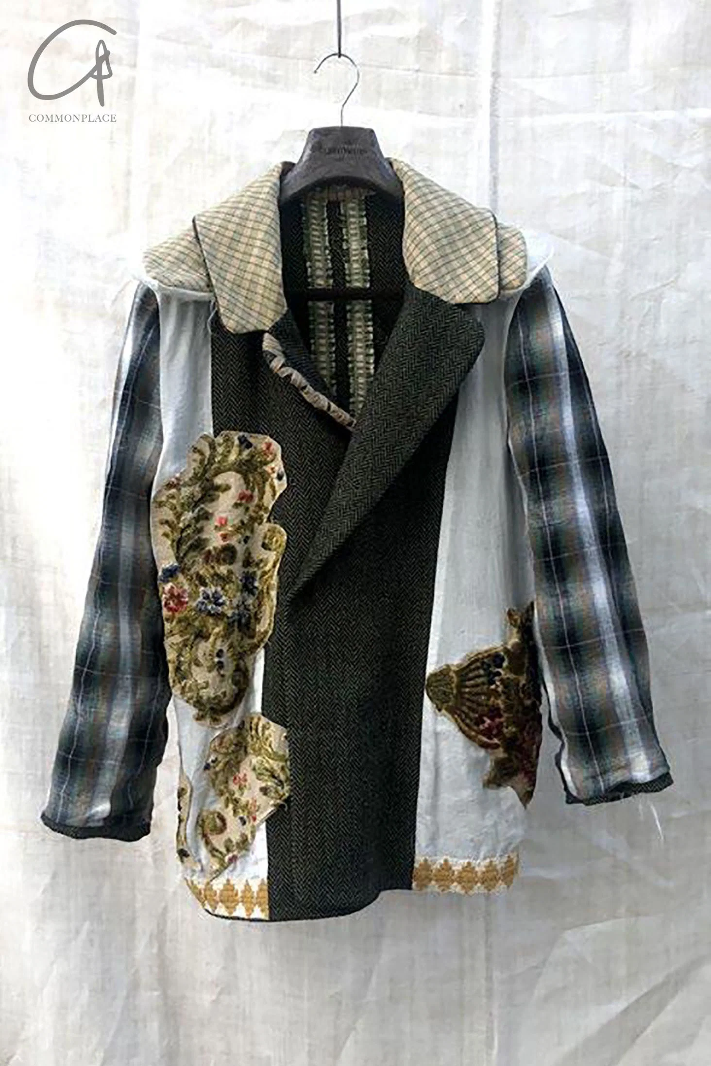 communs wool lapel coat AW21-M207O - Image 20