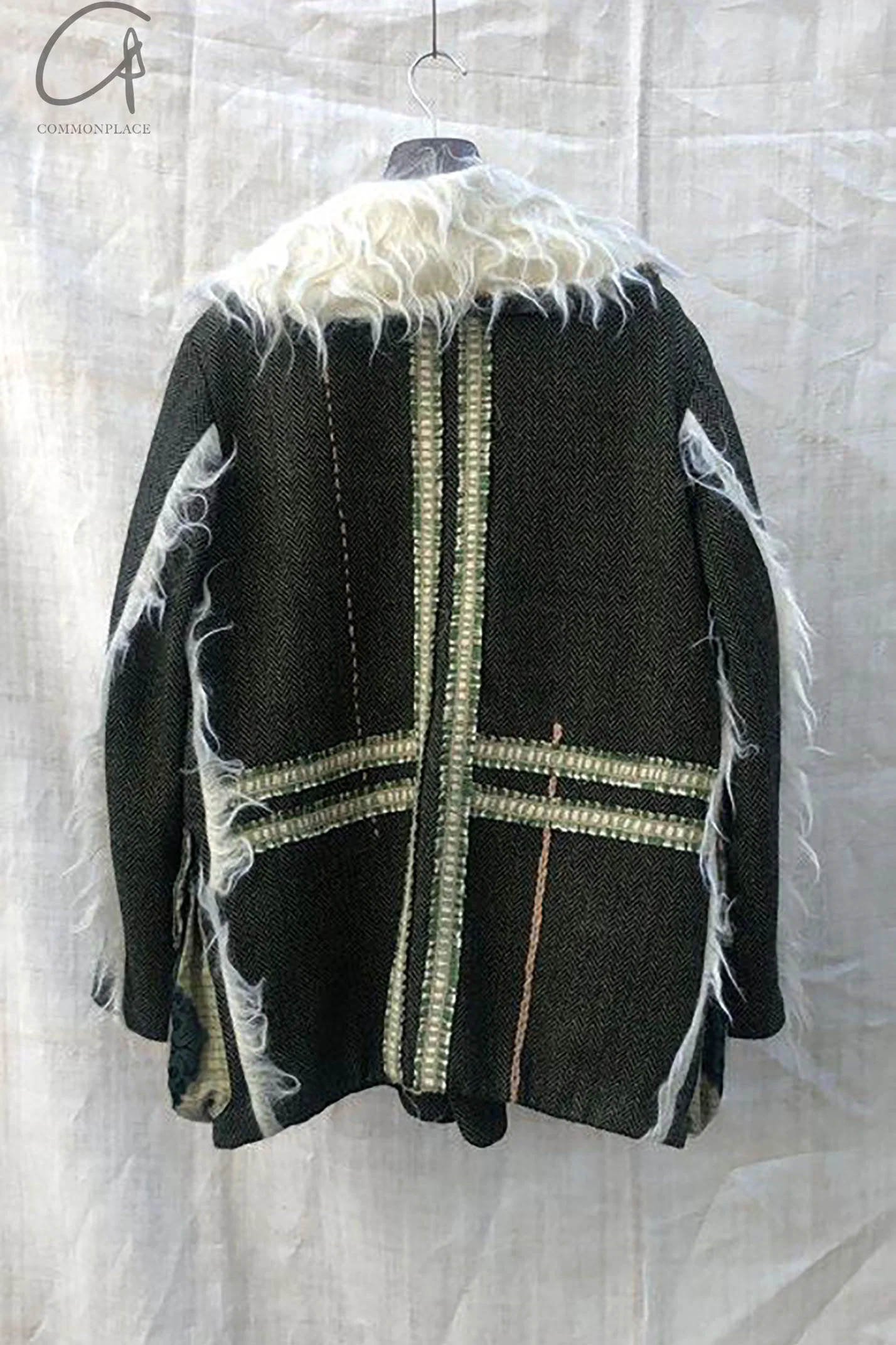 communs wool lapel coat AW21-M207O - Image 21