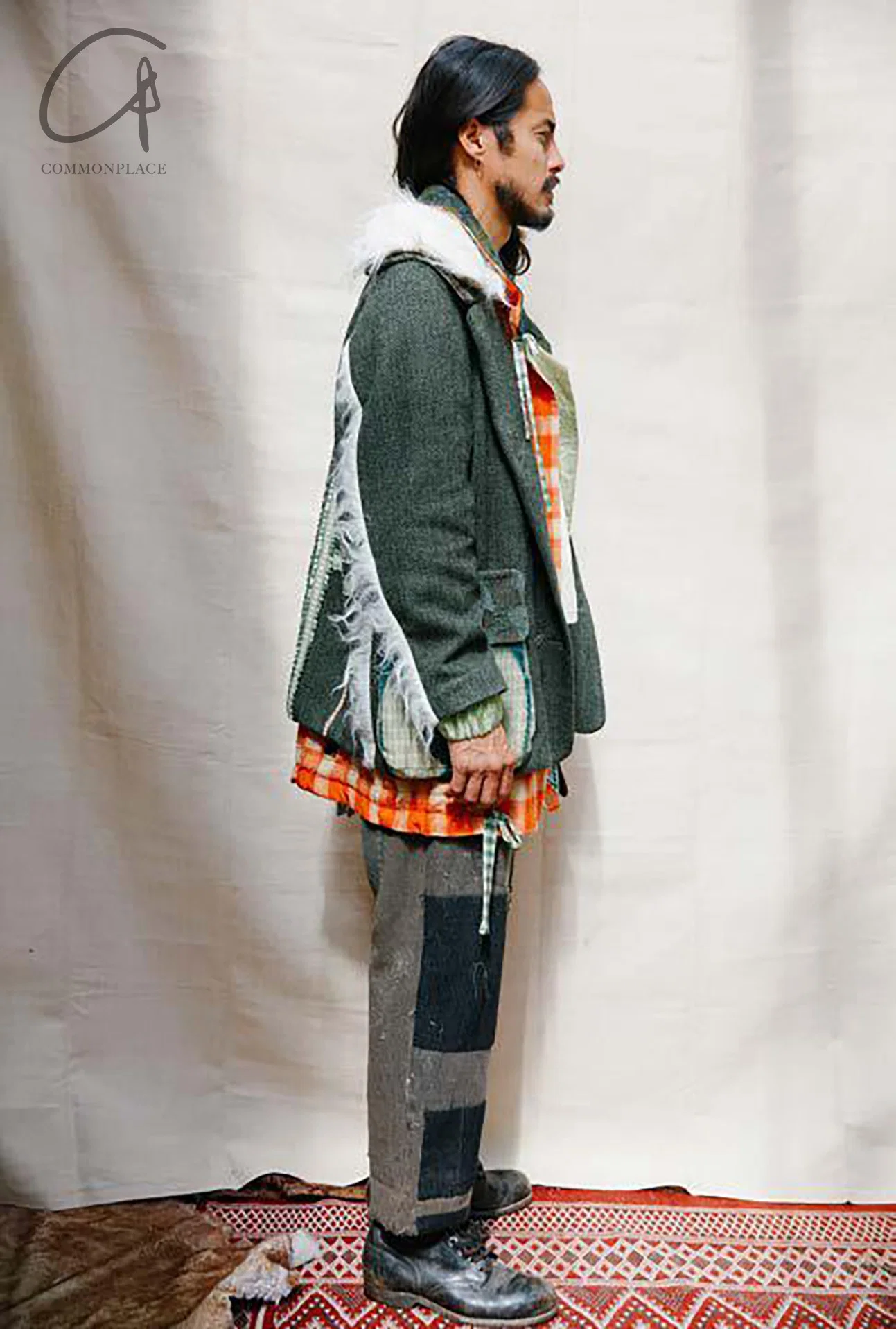 communs wool lapel coat AW21-M207O - Image 25