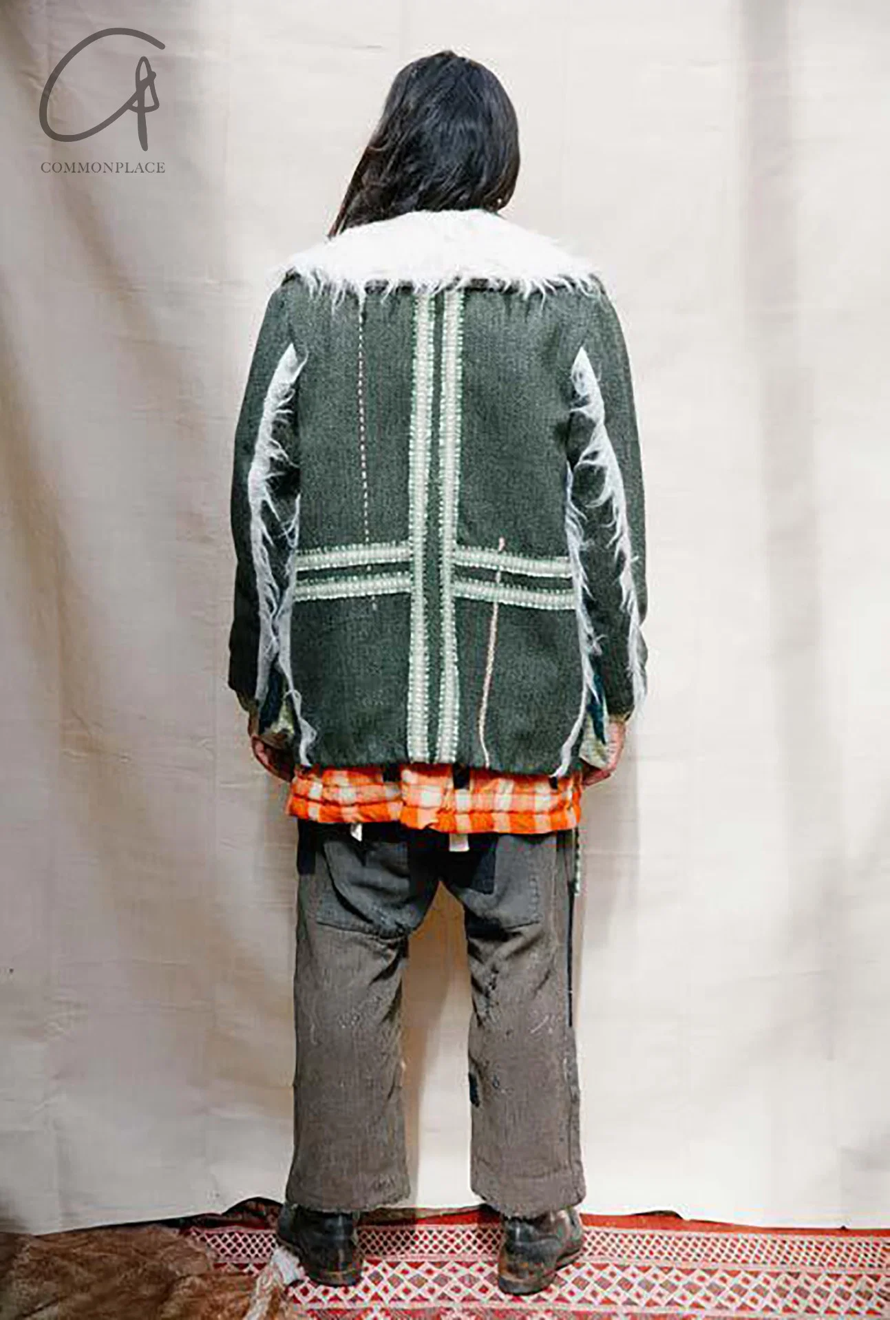 communs wool lapel coat AW21-M207O - Image 26