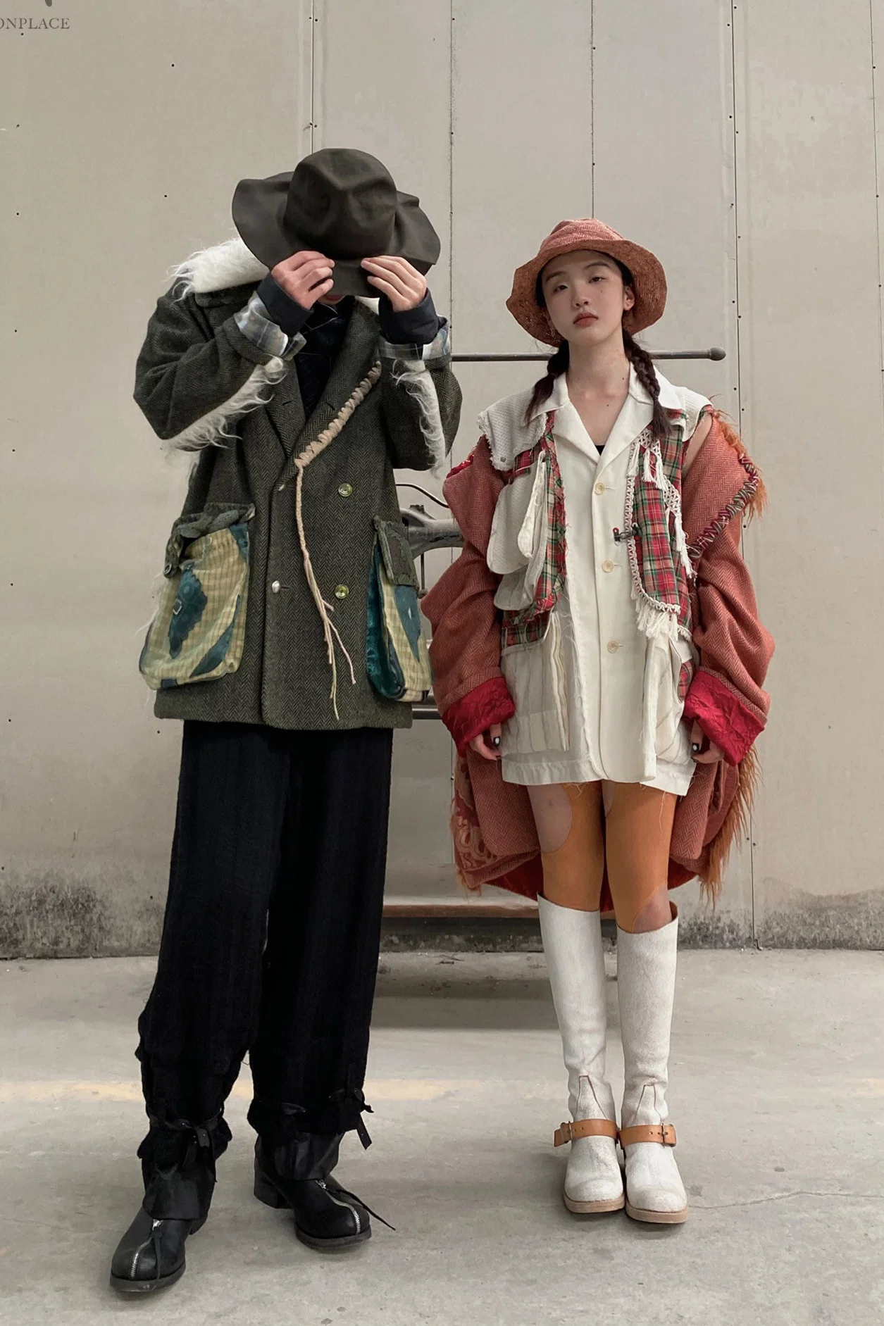 communs wool lapel coat AW21-M207O - Image 35